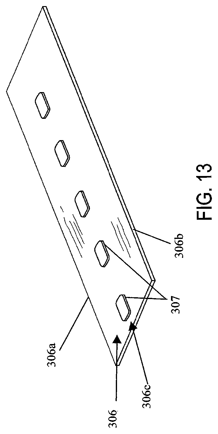 Patent US12137912 Figure 11 – Compressible adjunct with attachment regions