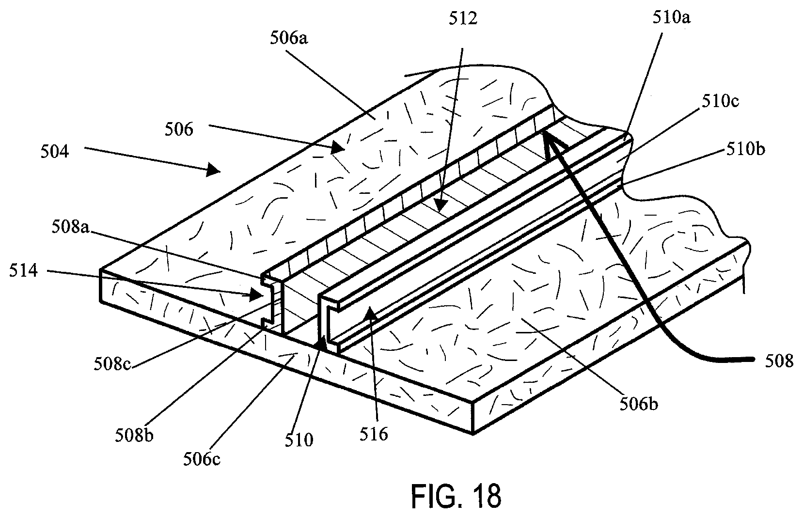 Patent US12137912 Figure 16 – Compressible adjunct with attachment regions