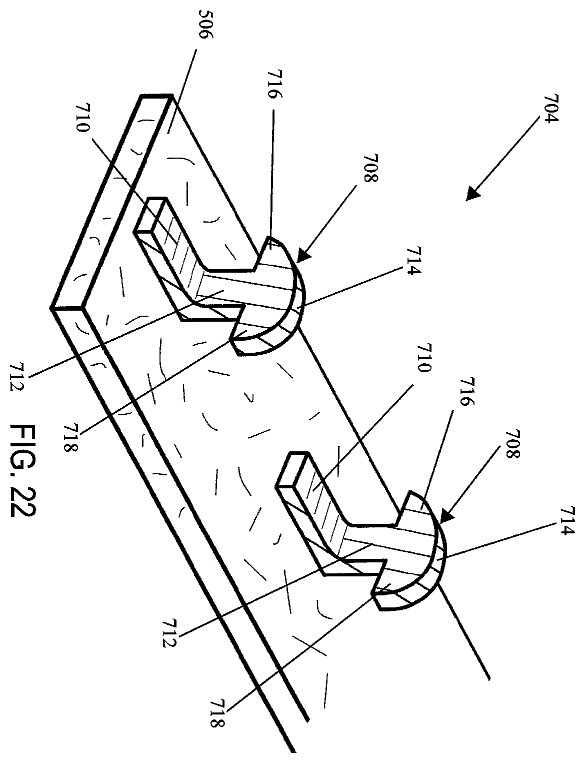Patent US12137912 Figure 20 – Compressible adjunct with attachment regions