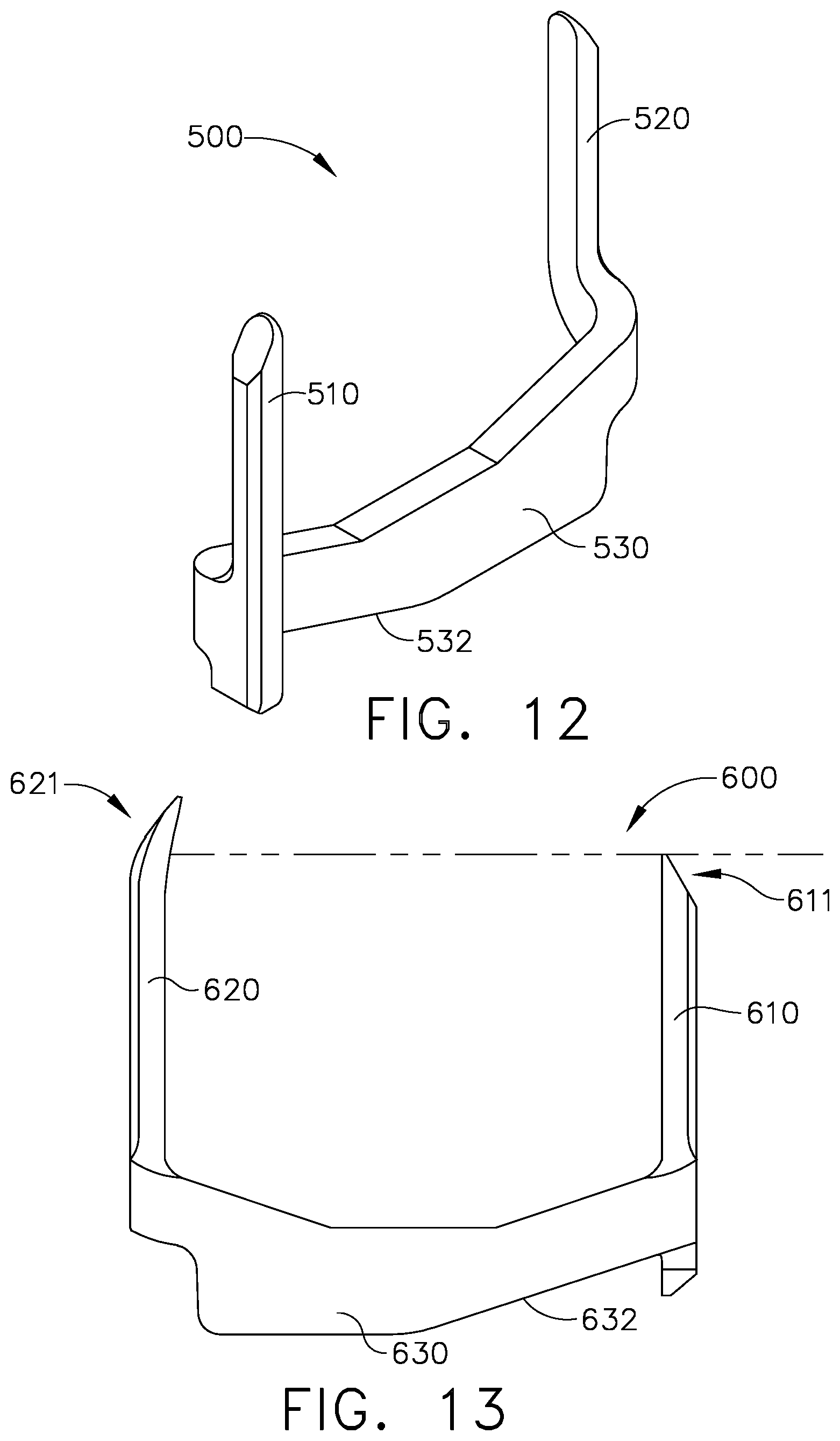 Patent US12137913 Figure 7 – Staple cartridge assembly comprising various tissue compression gaps and staple forming gaps