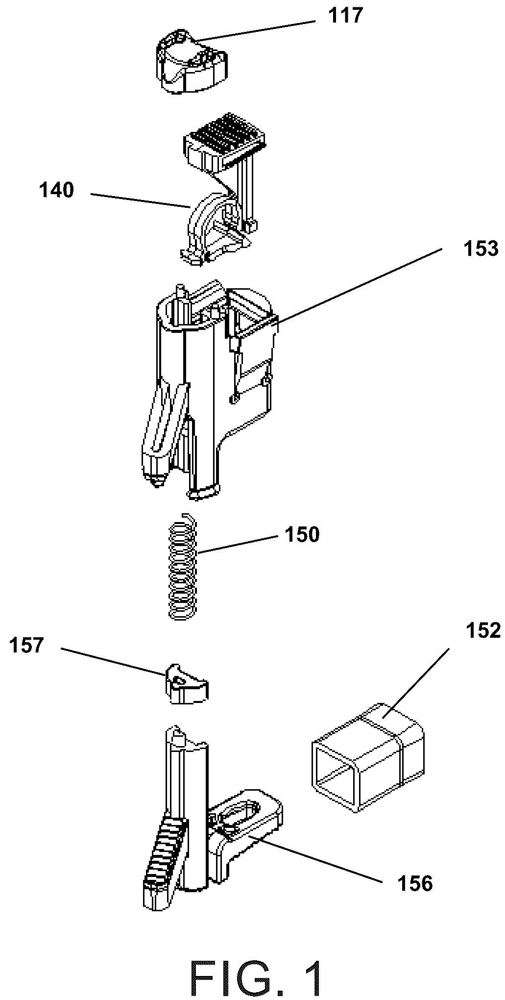 Patent US12137916 — Device for occlusion of blood vessels and hemorrhage control and method for its placement and removal — Figure 1