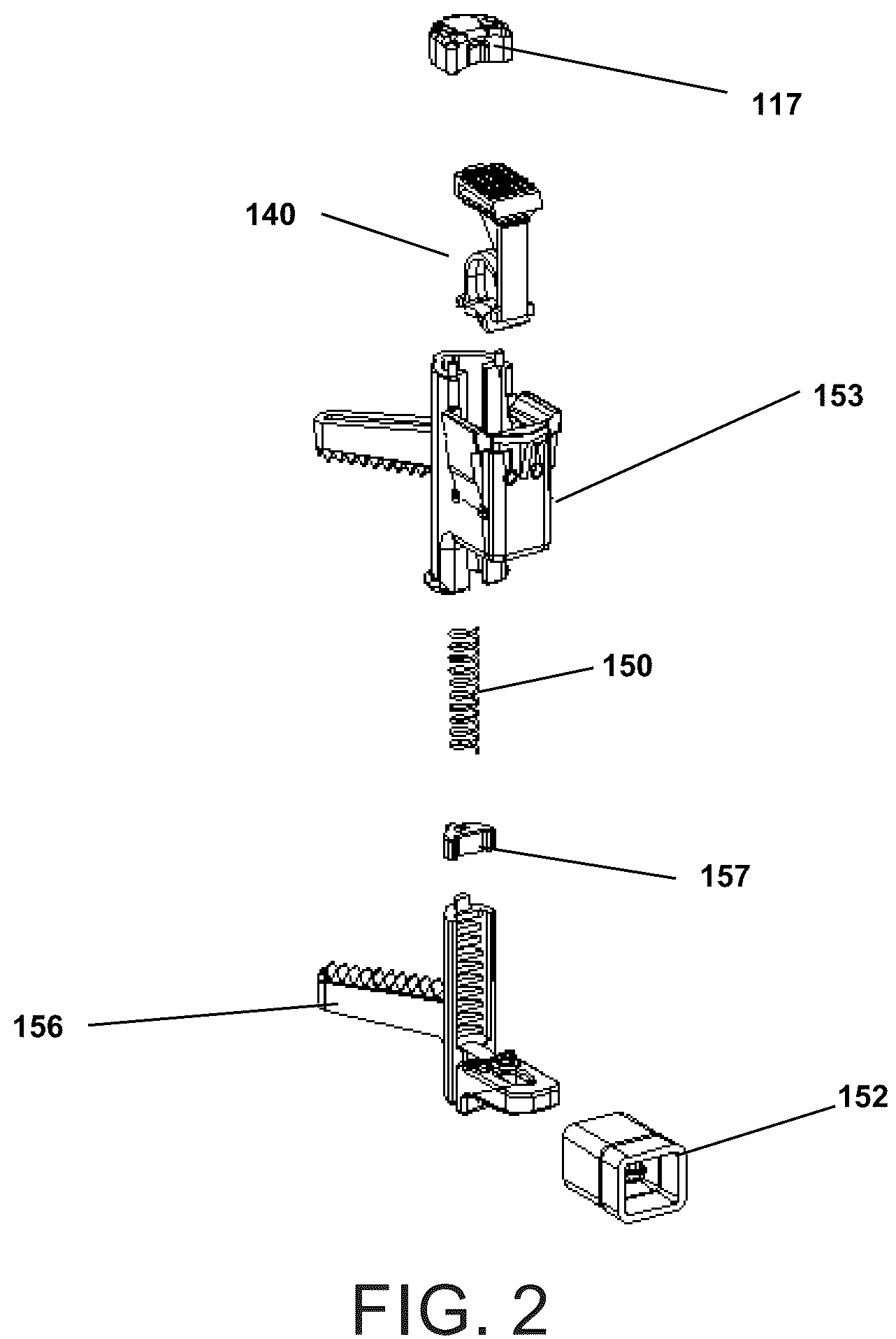 Patent US12137916 Figure 2 – Device for occlusion of blood vessels and hemorrhage control and method for its placement and removal
