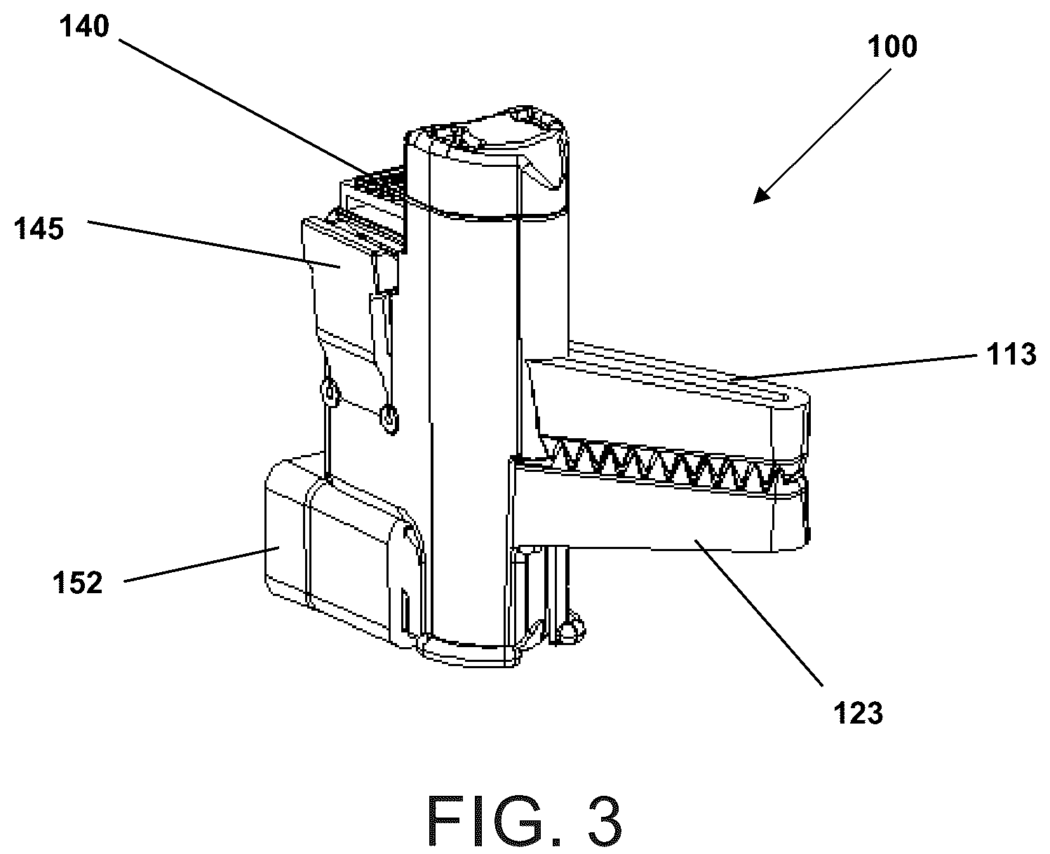 Patent US12137916 Figure 3 – Device for occlusion of blood vessels and hemorrhage control and method for its placement and removal