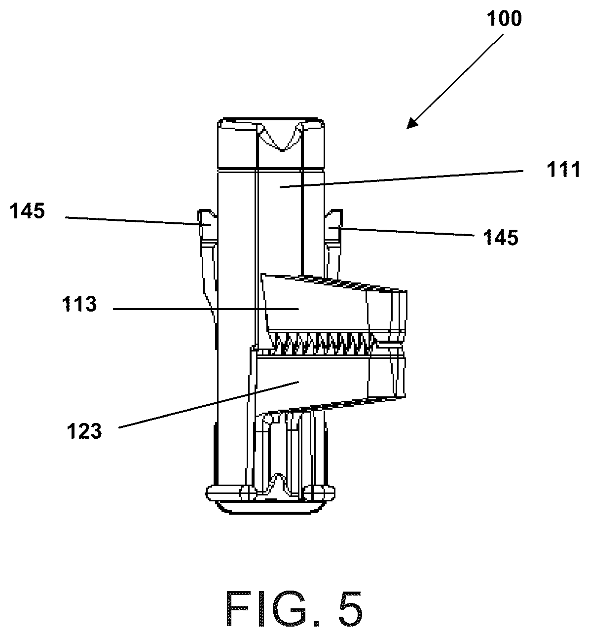 Patent US12137916 Figure 5 – Device for occlusion of blood vessels and hemorrhage control and method for its placement and removal