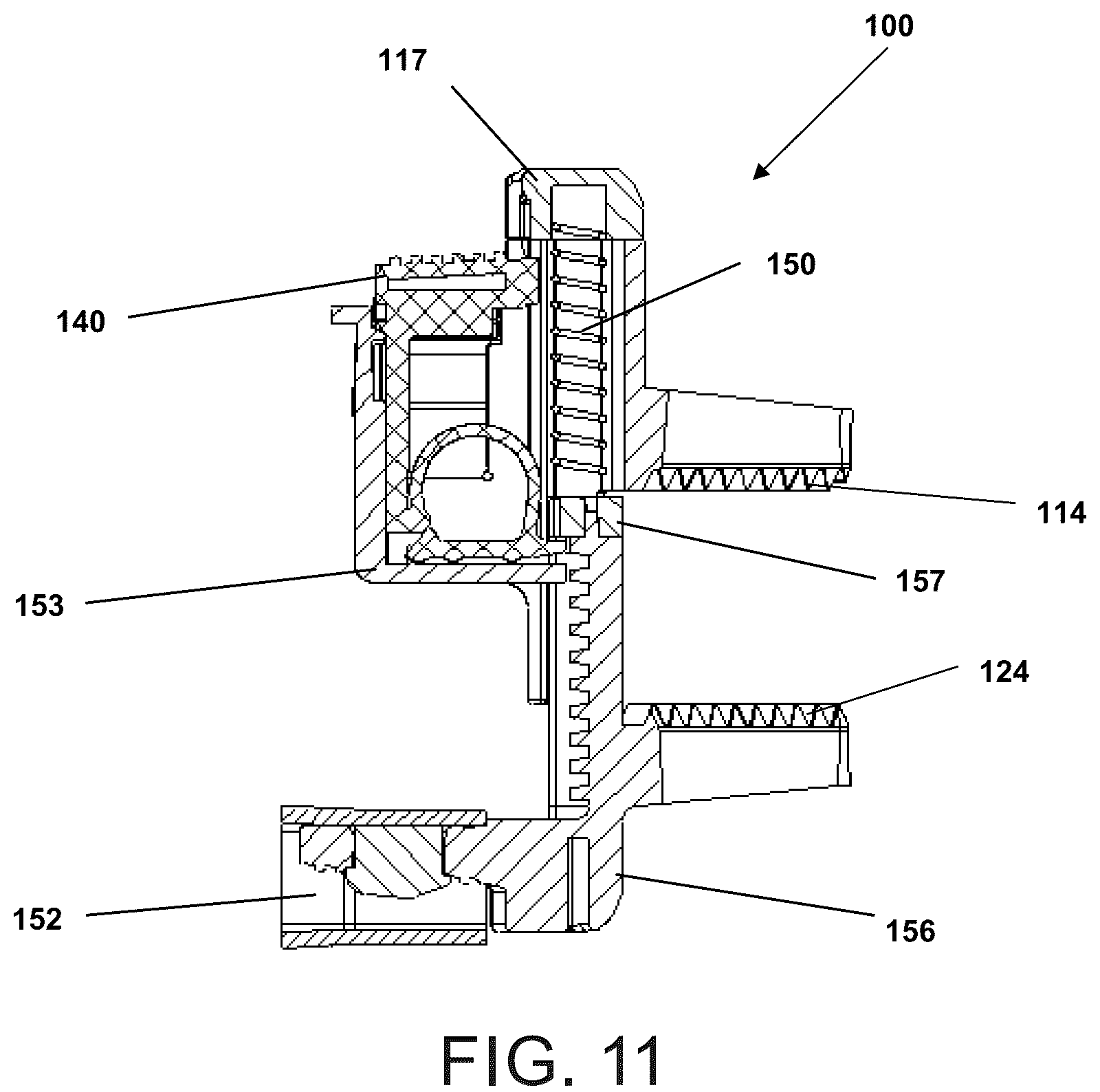 Patent US12137916 Figure 11 – Device for occlusion of blood vessels and hemorrhage control and method for its placement and removal