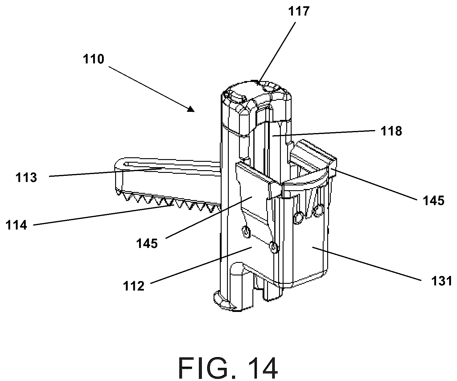 Patent US12137916 Figure 14 – Device for occlusion of blood vessels and hemorrhage control and method for its placement and removal