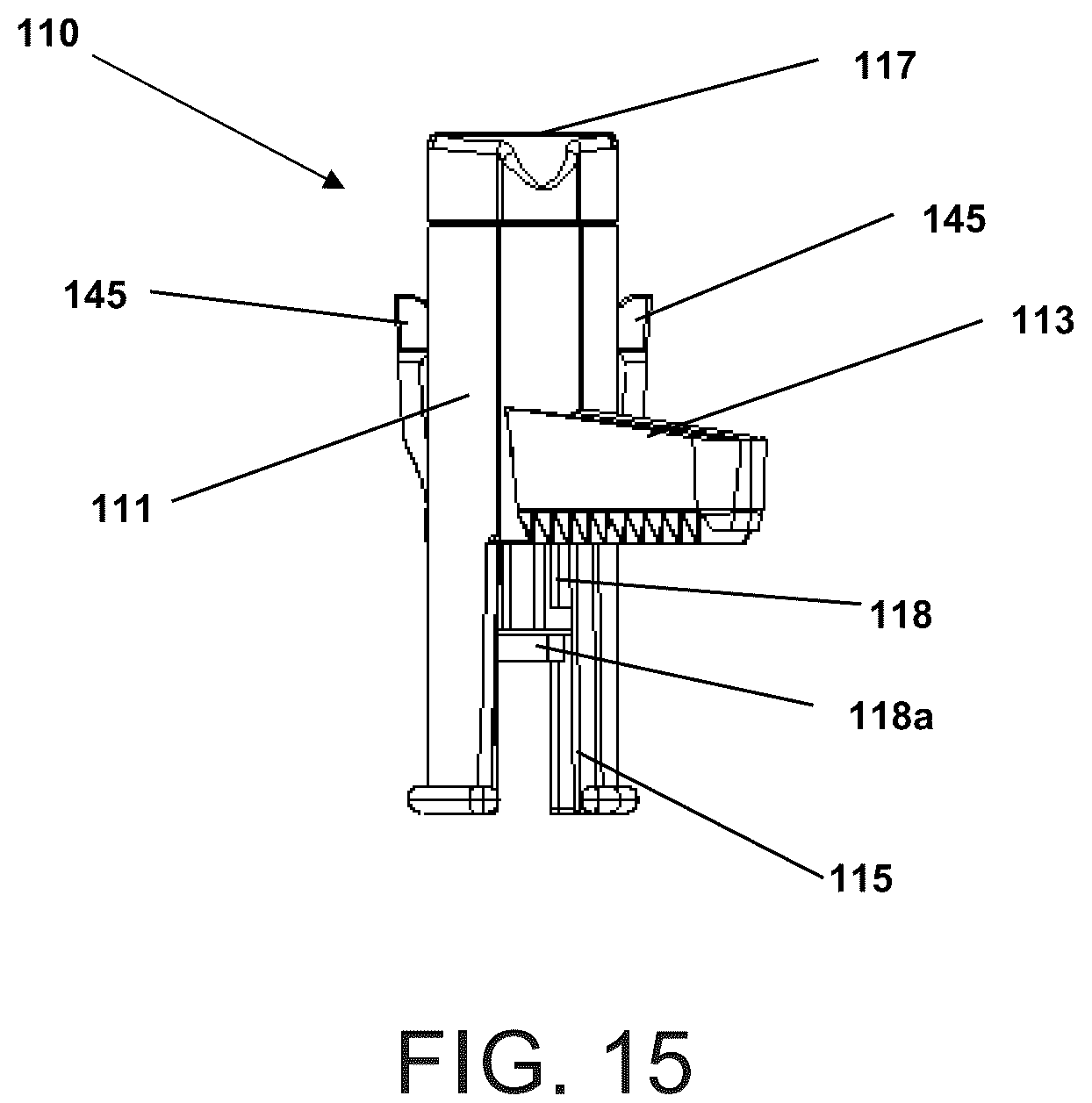 Patent US12137916 Figure 15 – Device for occlusion of blood vessels and hemorrhage control and method for its placement and removal