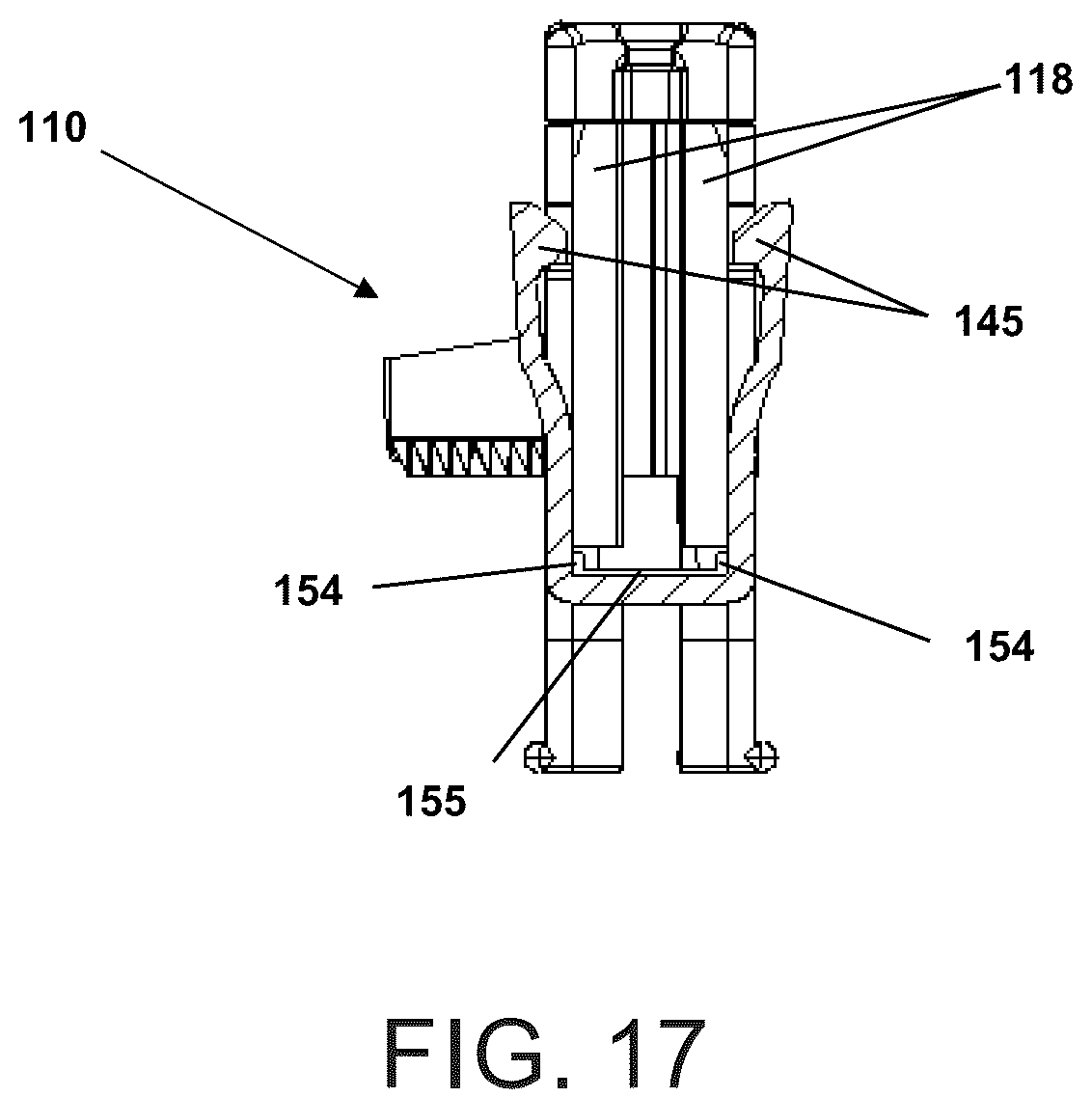 Patent US12137916 Figure 17 – Device for occlusion of blood vessels and hemorrhage control and method for its placement and removal