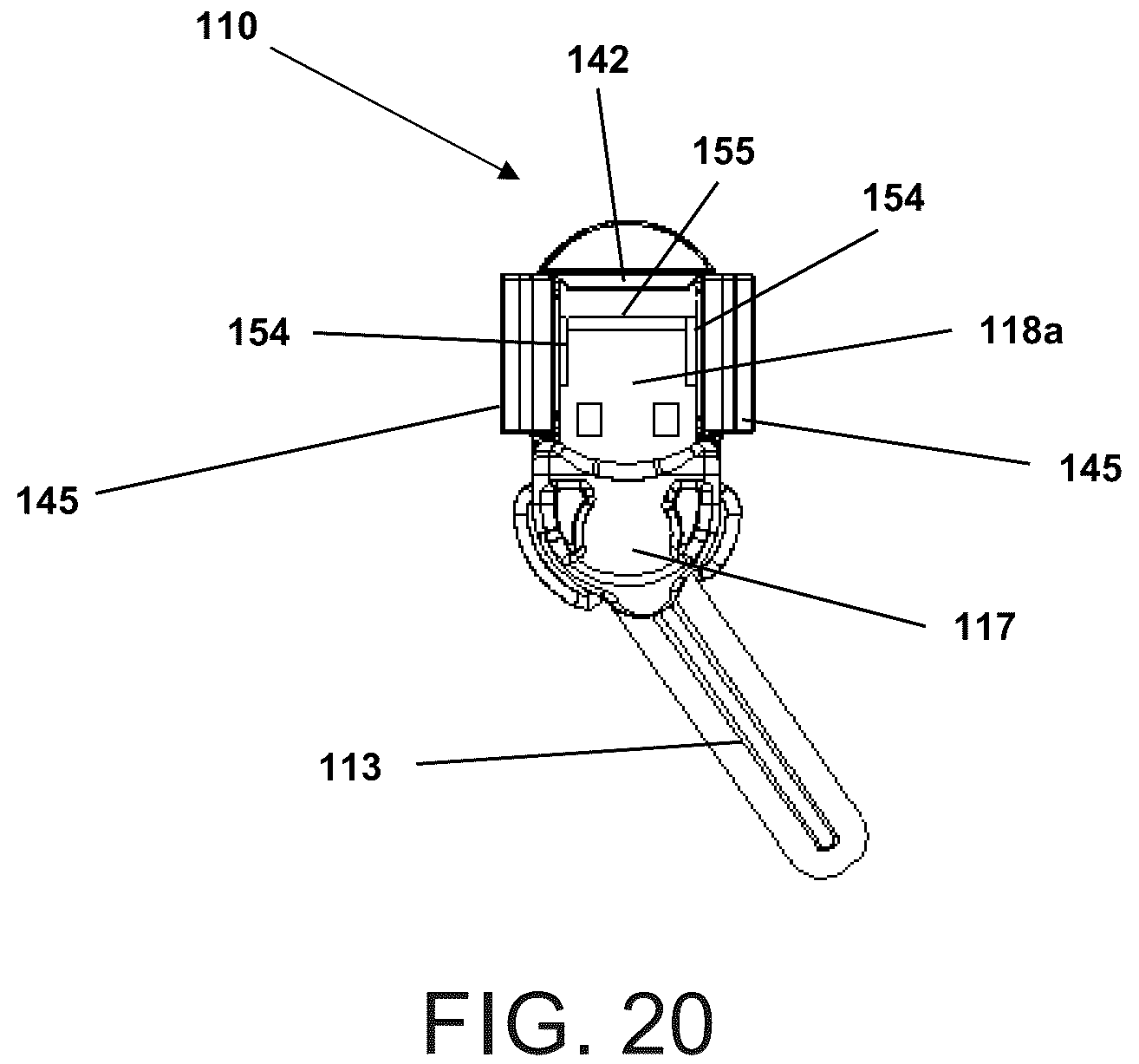 Patent US12137916 Figure 20 – Device for occlusion of blood vessels and hemorrhage control and method for its placement and removal
