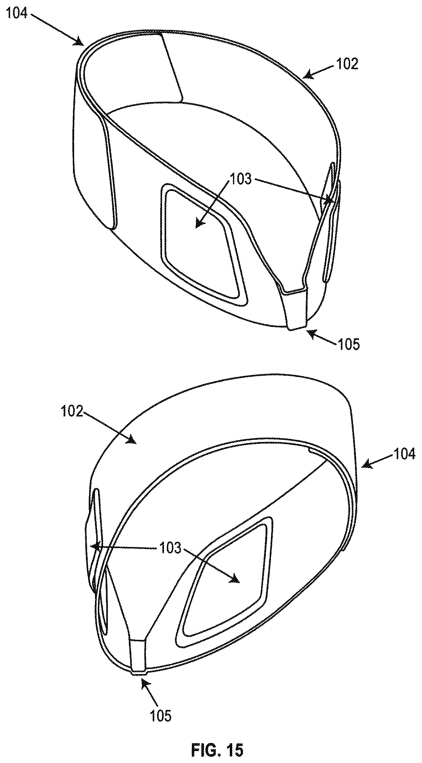 Patent US12137917 Figure 8 – Methods and devices to reduce the likelihood of injury from concussive or blast forces