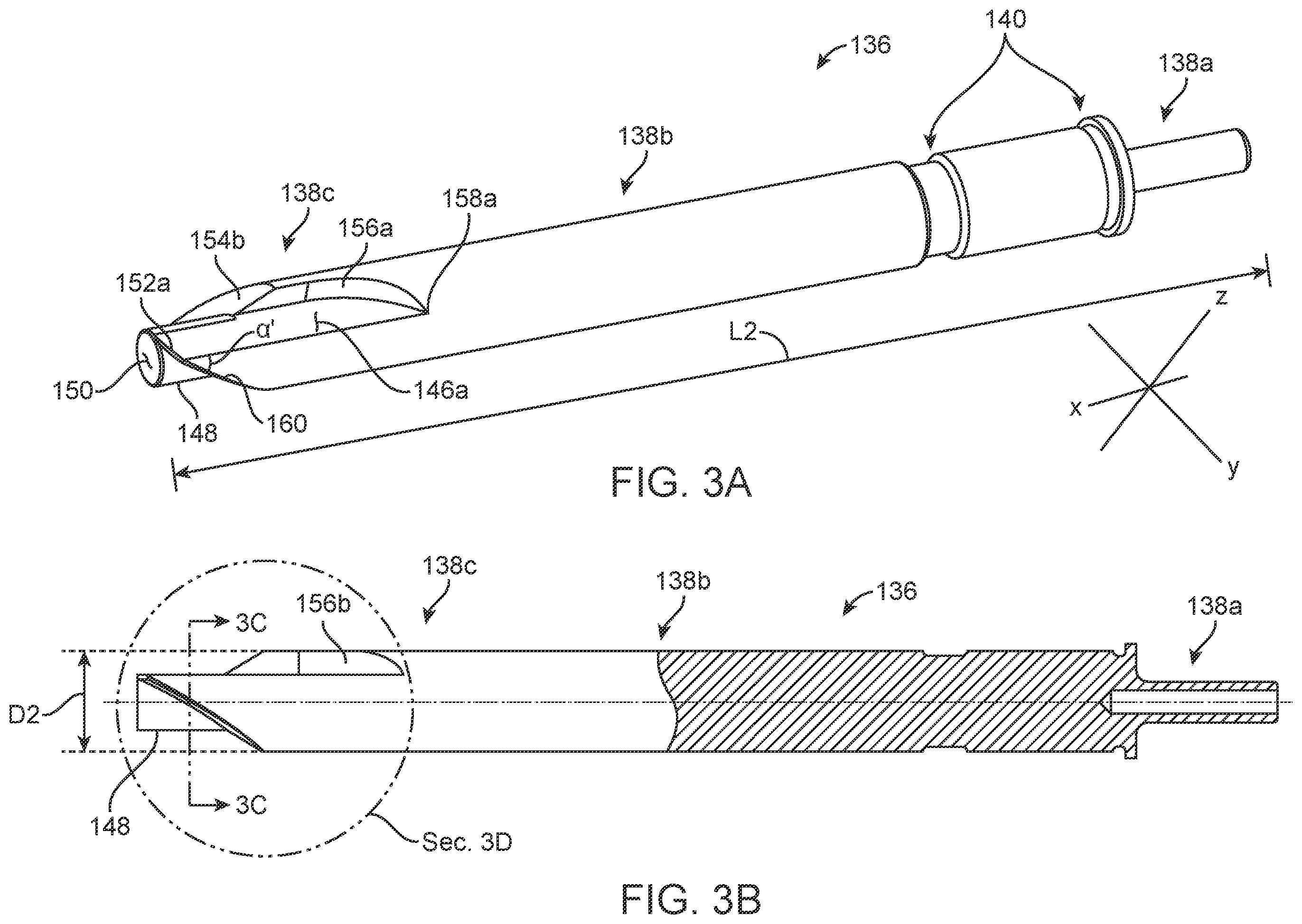 Patent US12137918 Figure 4 – Coupling portion for rotary surgical cutting systems