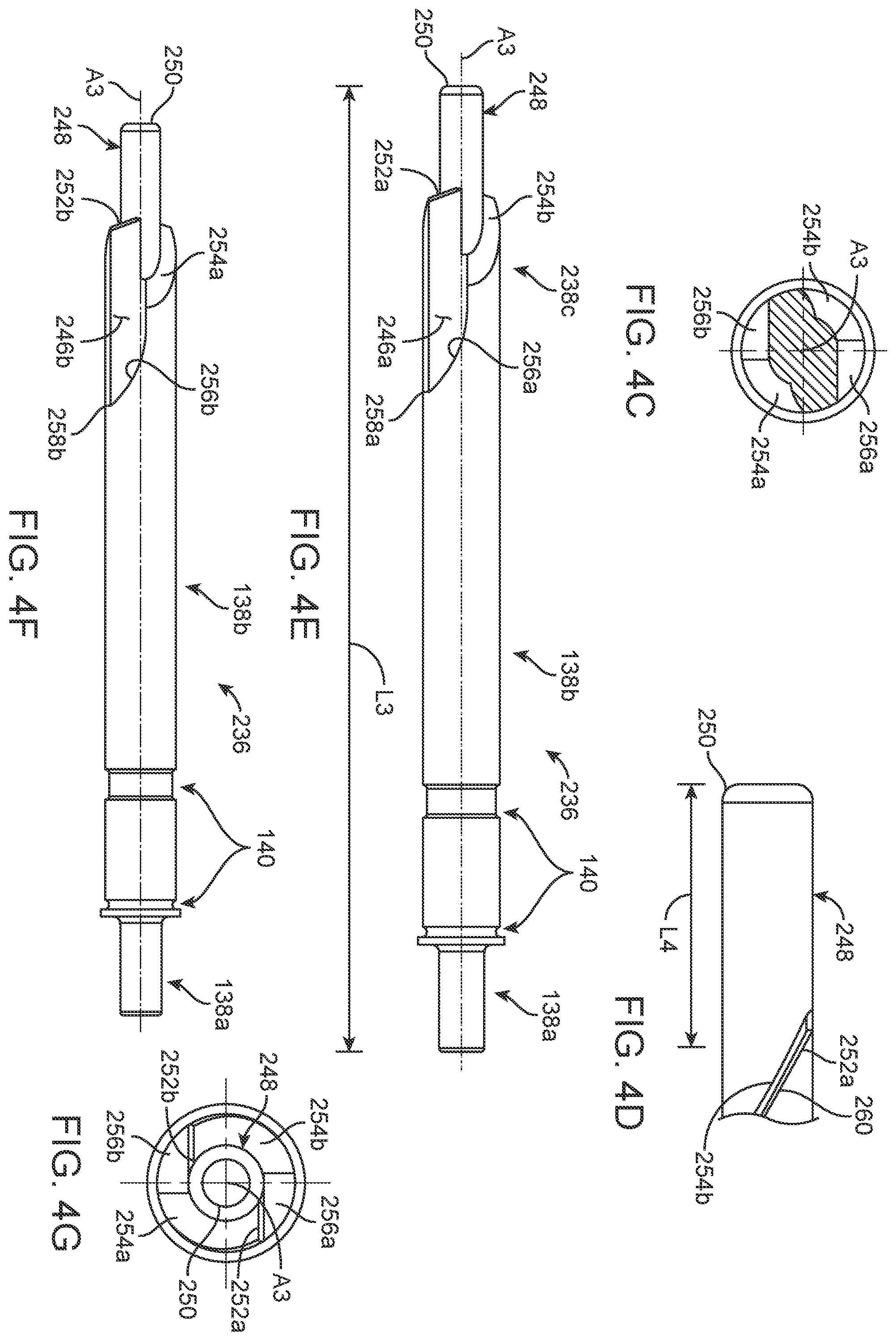 Patent US12137918 Figure 8 – Coupling portion for rotary surgical cutting systems