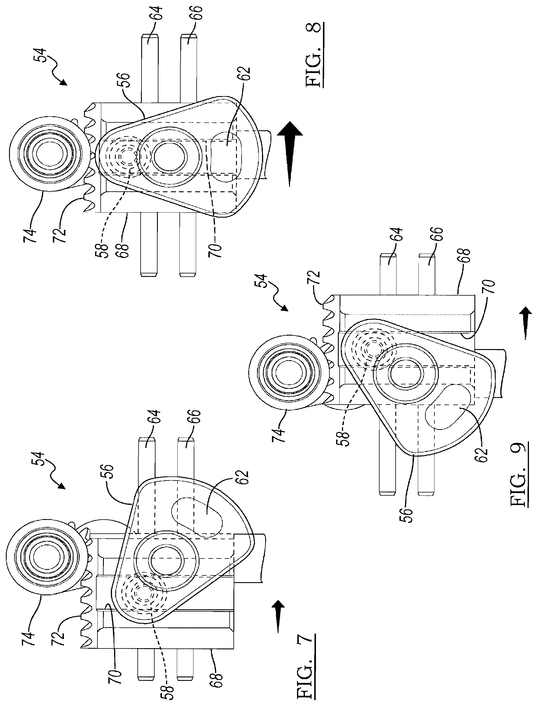 Patent US12137919 Figure 4 – Rotary oscillating bone, cartilage, and disk removal tool assembly