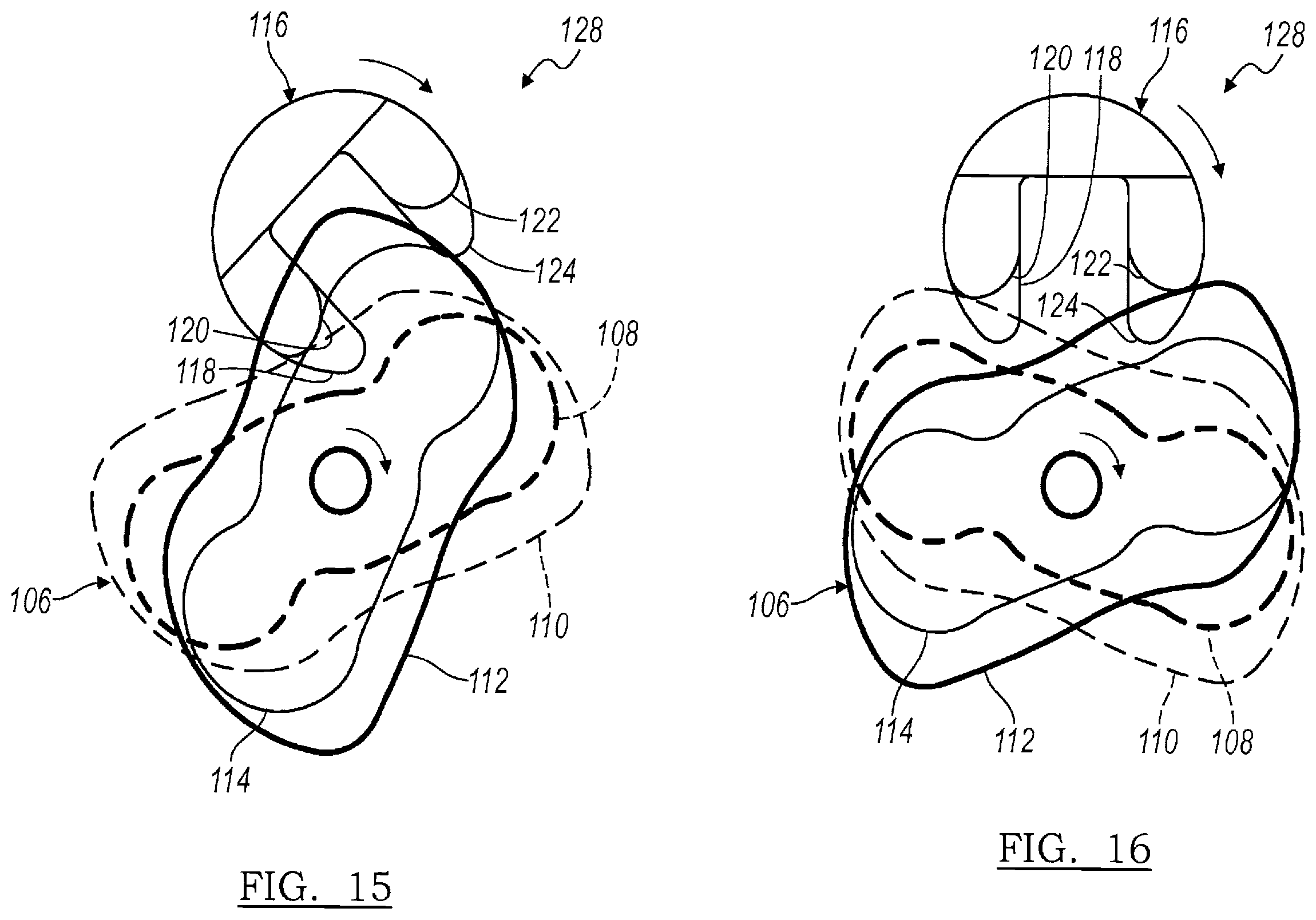 Patent US12137919 Figure 10 – Rotary oscillating bone, cartilage, and disk removal tool assembly