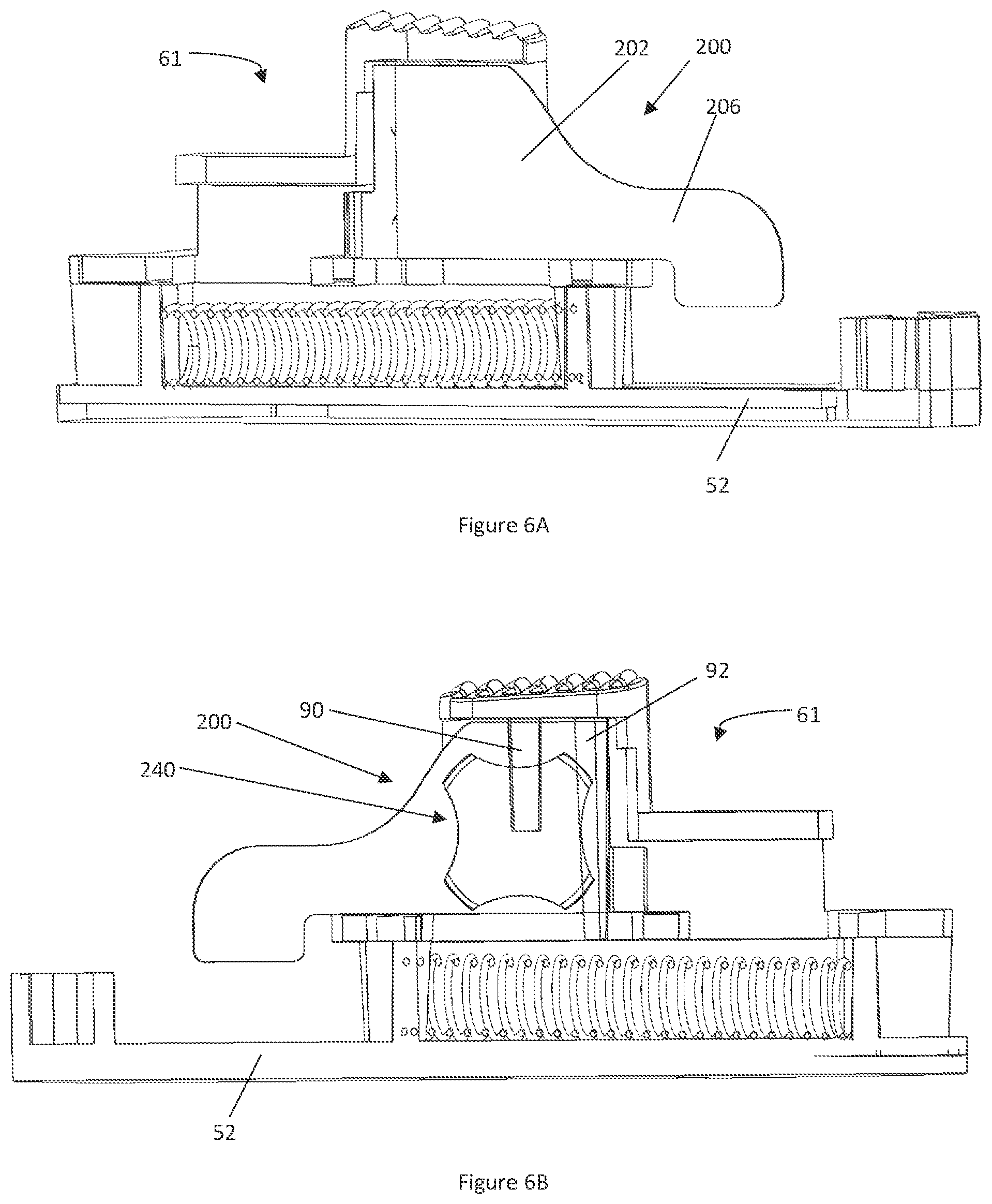 Patent US12137925 Figure 8 – Forceps including a pre-loaded handle latch