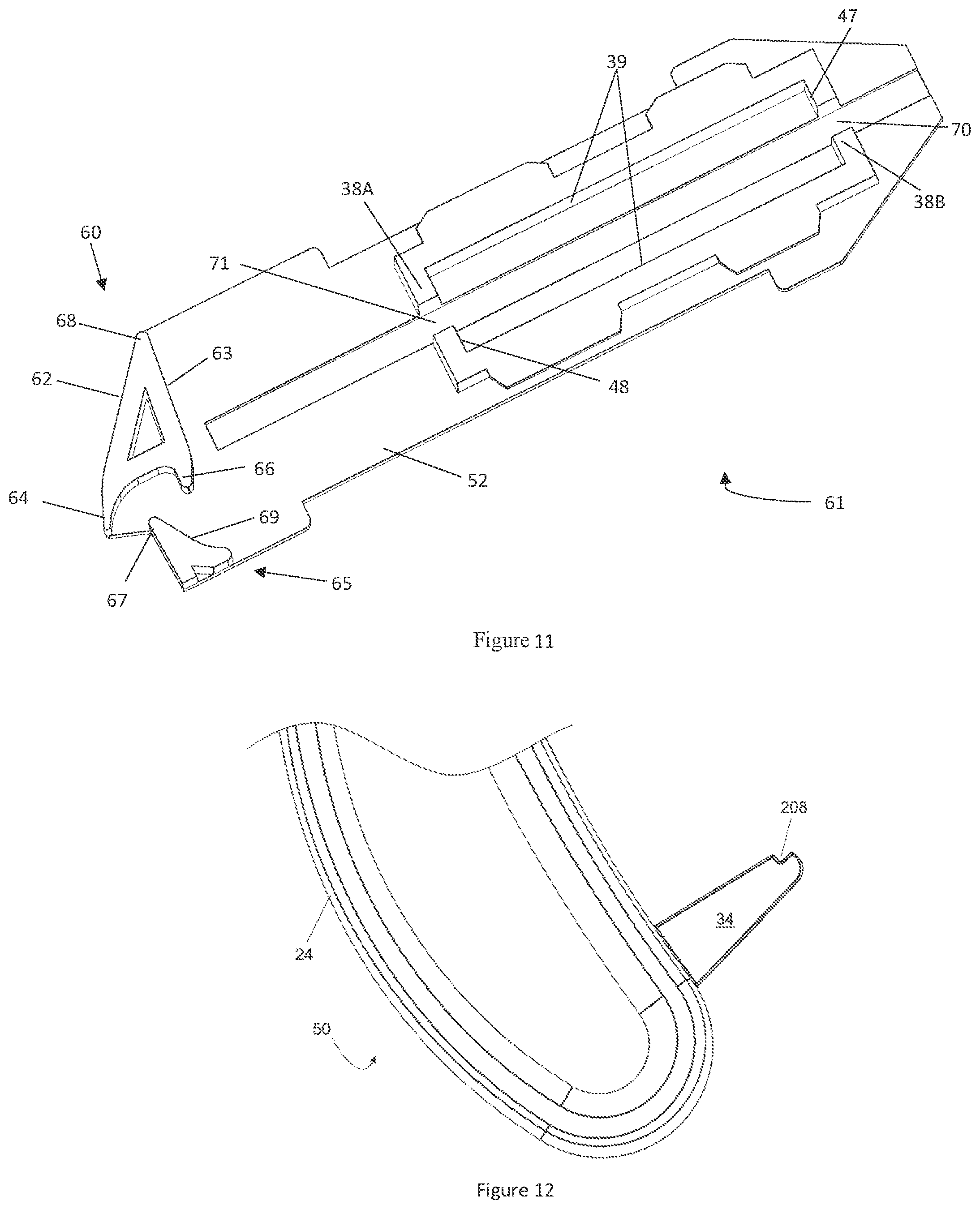 Patent US12137925 Figure 12 – Forceps including a pre-loaded handle latch