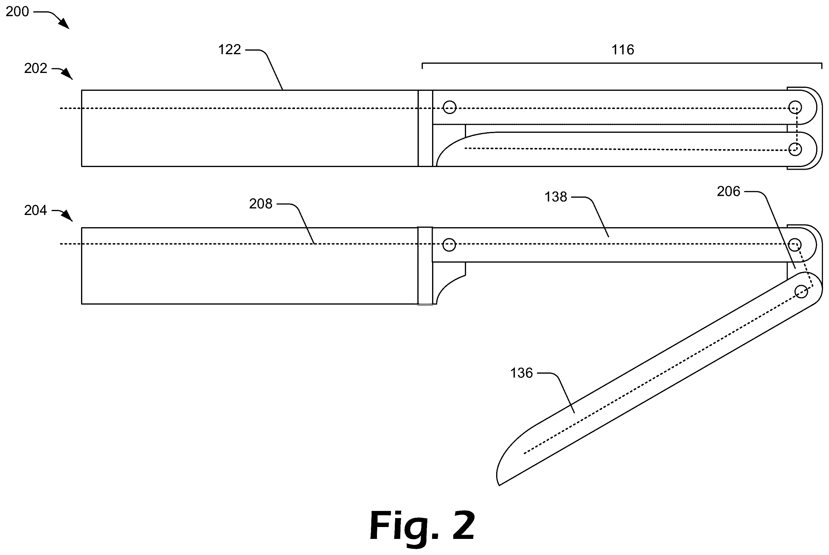 Patent US12137927 Figure 2 – Cutting grasper for valve leaflet laceration