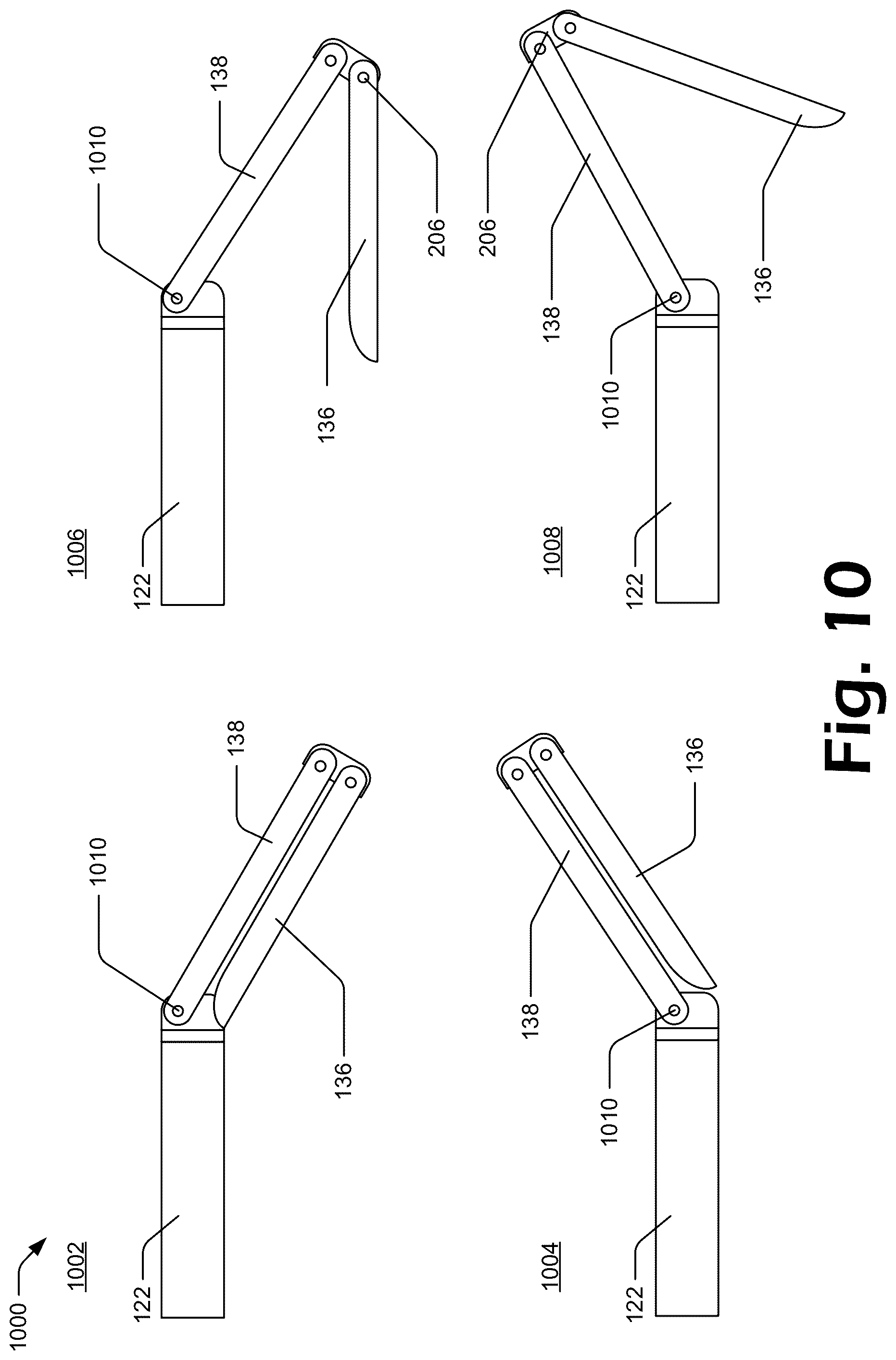 Patent US12137927 Figure 10 – Cutting grasper for valve leaflet laceration
