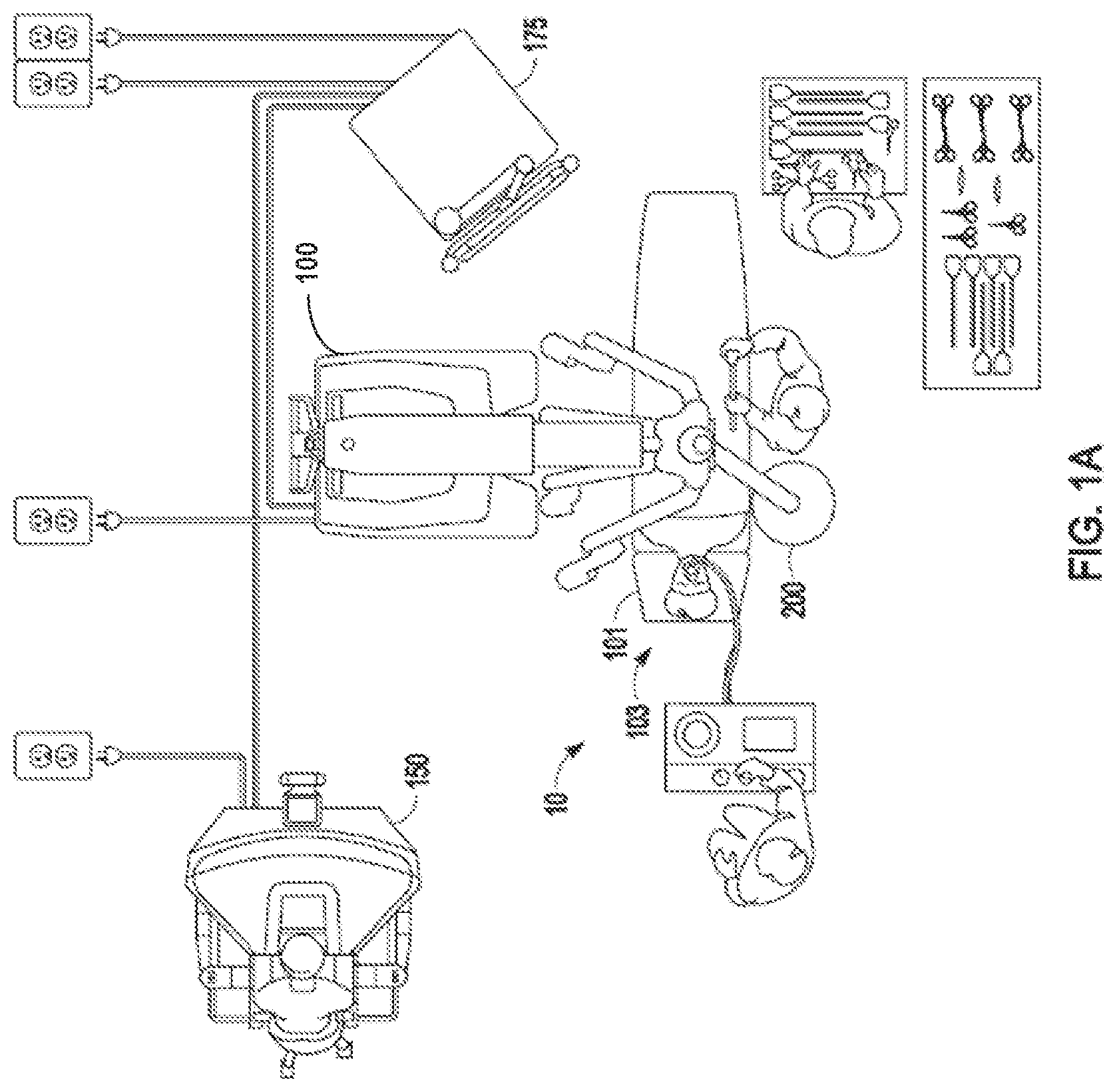 Patent US12137936 Figure 1 – Multiple port instrument access device