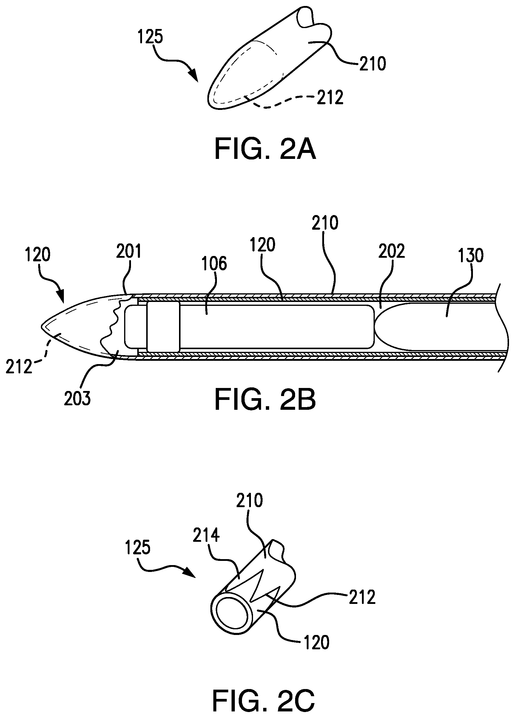 Patent US12137937 Figure 2 – Insertion tool with a dissector