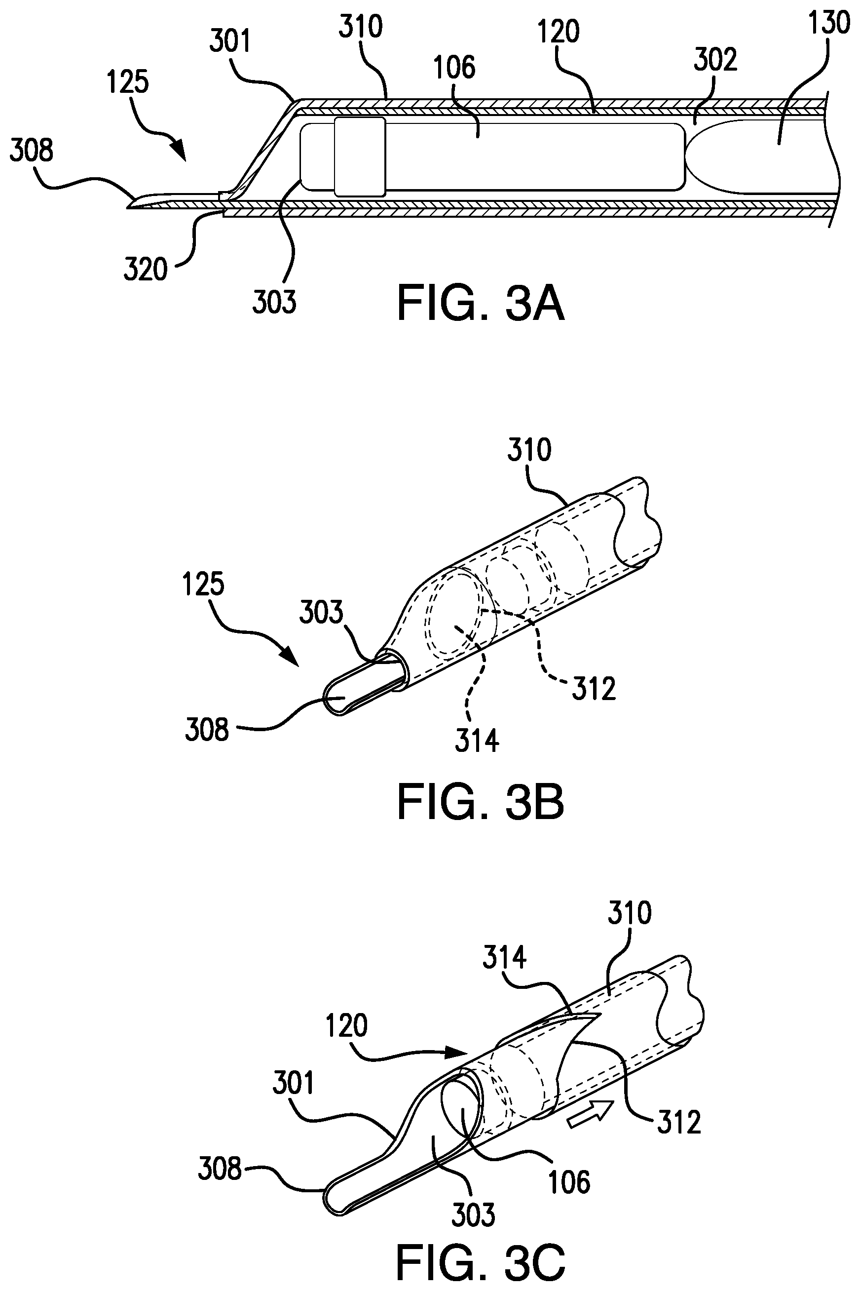 Patent US12137937 Figure 4 – Insertion tool with a dissector