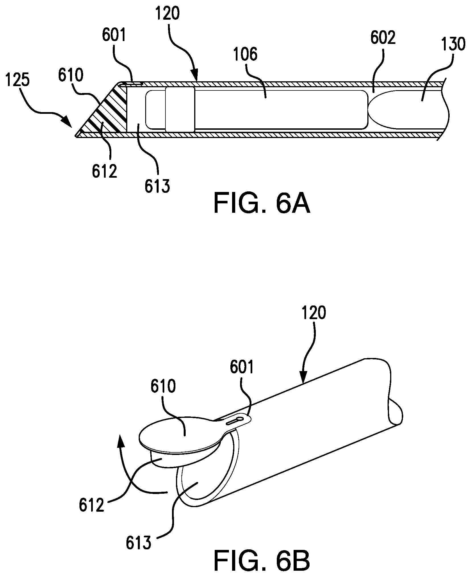 Patent US12137937 Figure 6 – Insertion tool with a dissector