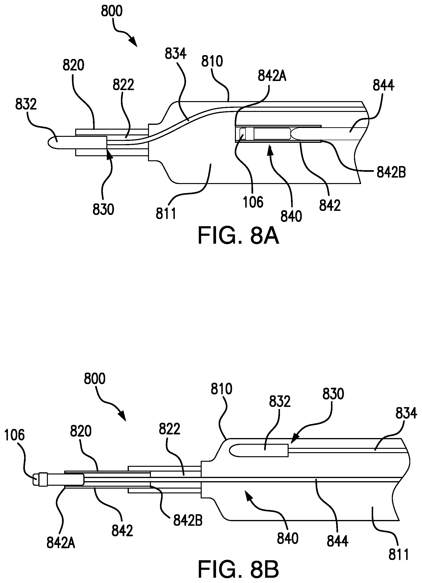 Patent US12137937 Figure 8 – Insertion tool with a dissector