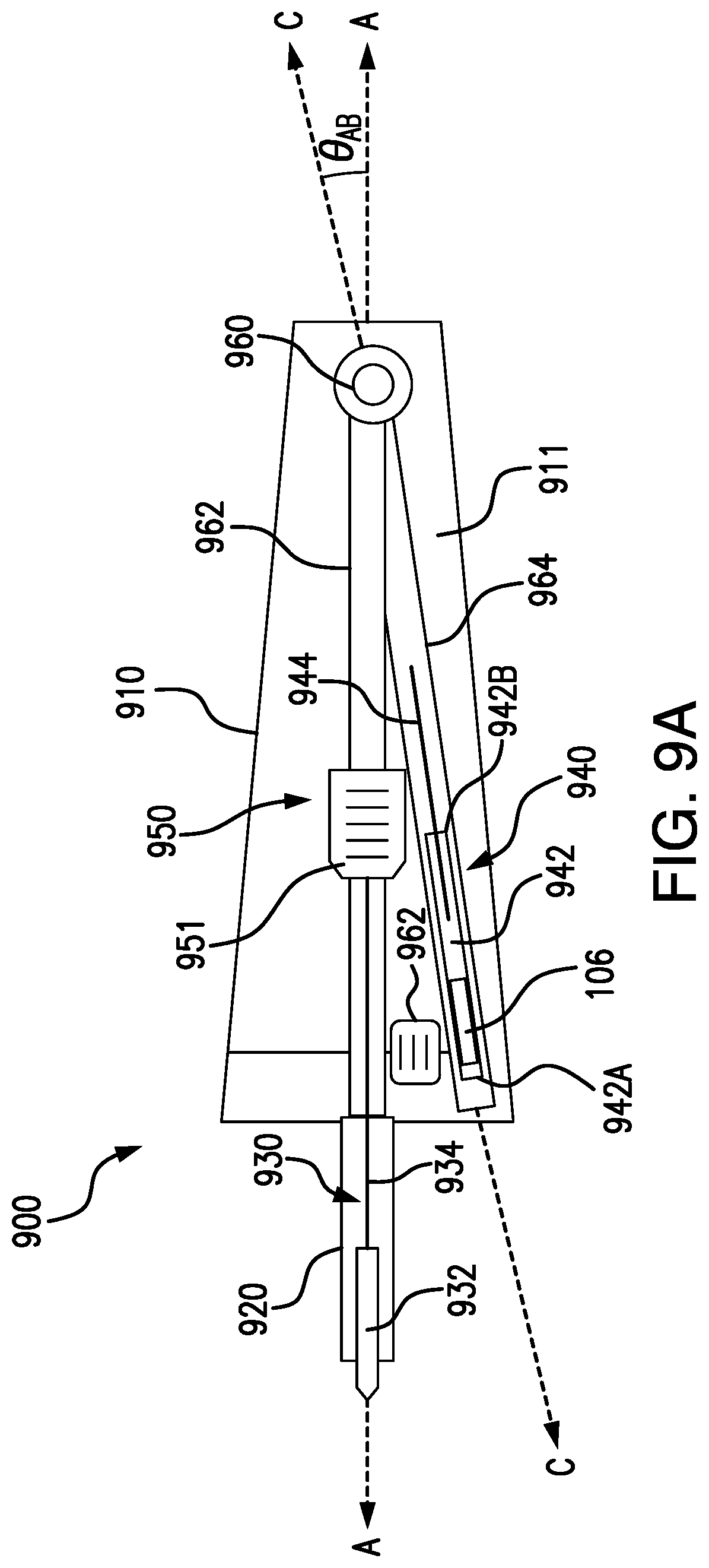 Patent US12137937 Figure 9 – Insertion tool with a dissector