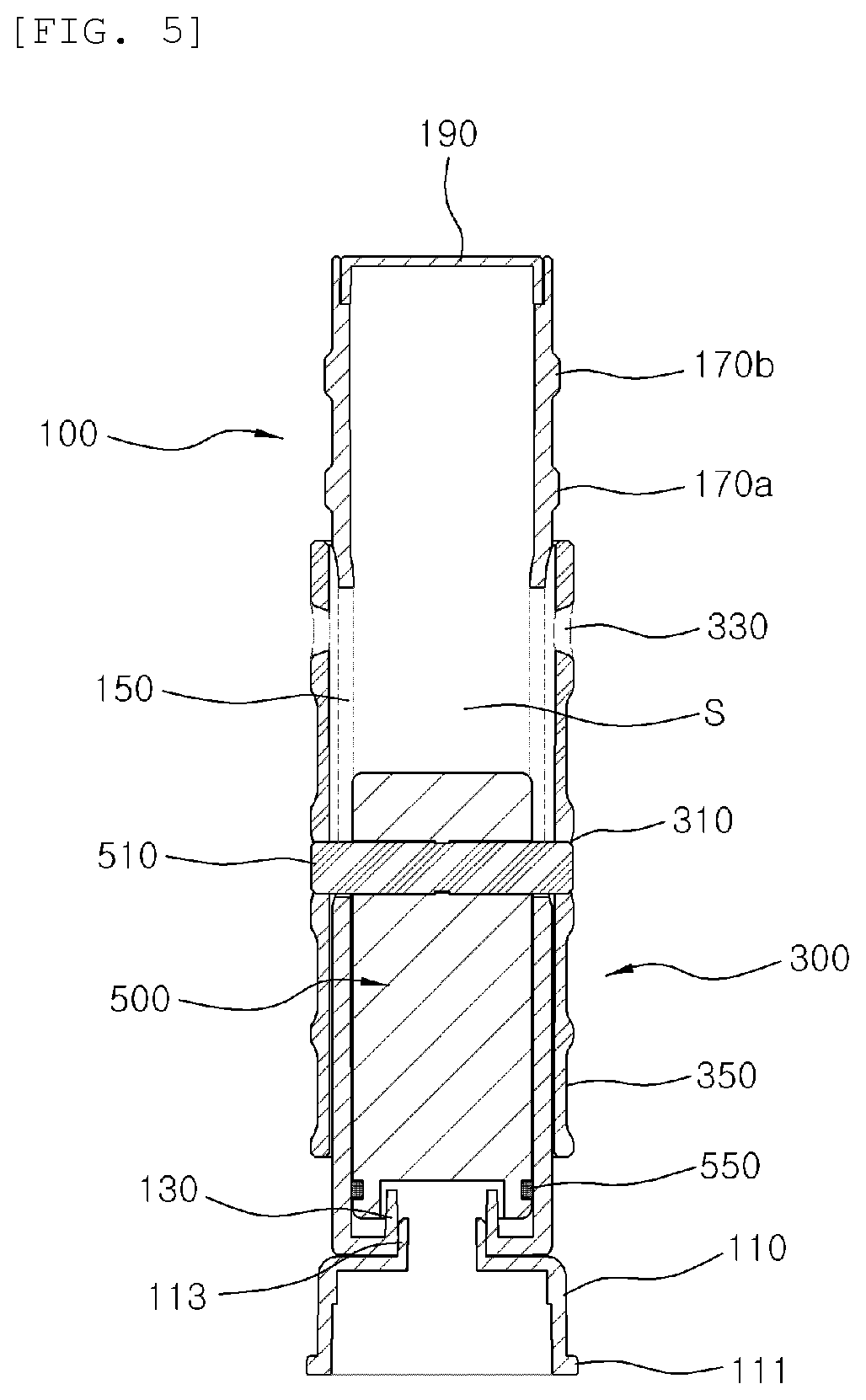 Patent US12137940 Figure 5 – Suction device for foreign substances from body