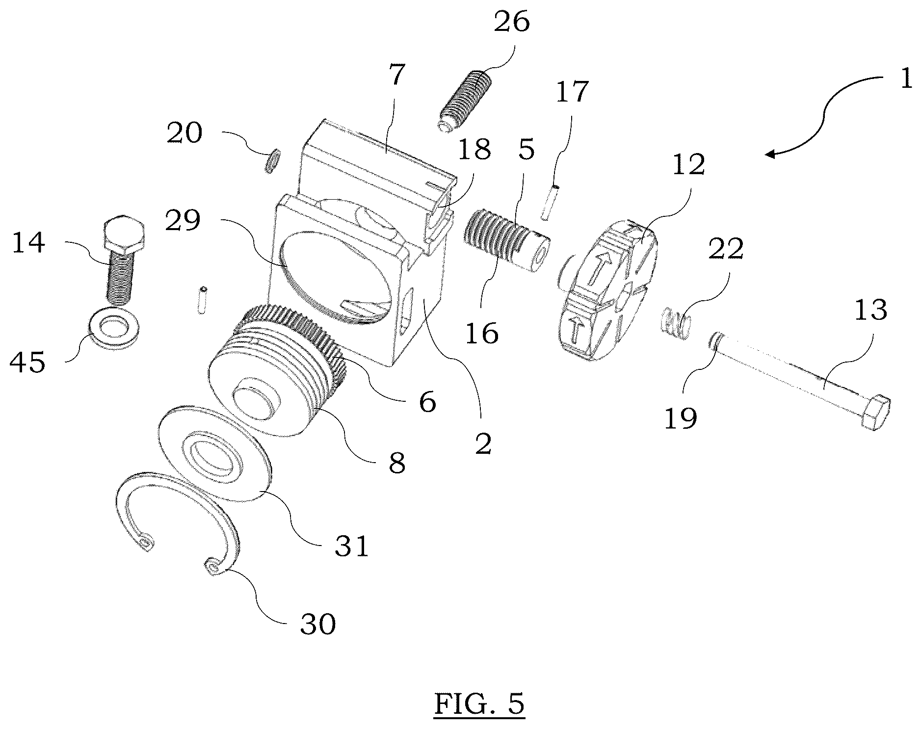Patent US12137941 Figure 5 – Orthopedic cable bone transport device and bone transport system comprising said device