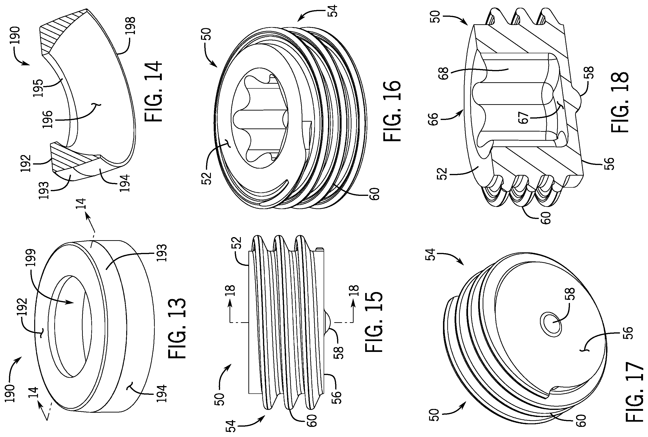 Patent US12137944 Figure 4 – Bone anchor assembly having a tool deployable insert in compressive overlapping engagement with a retainer