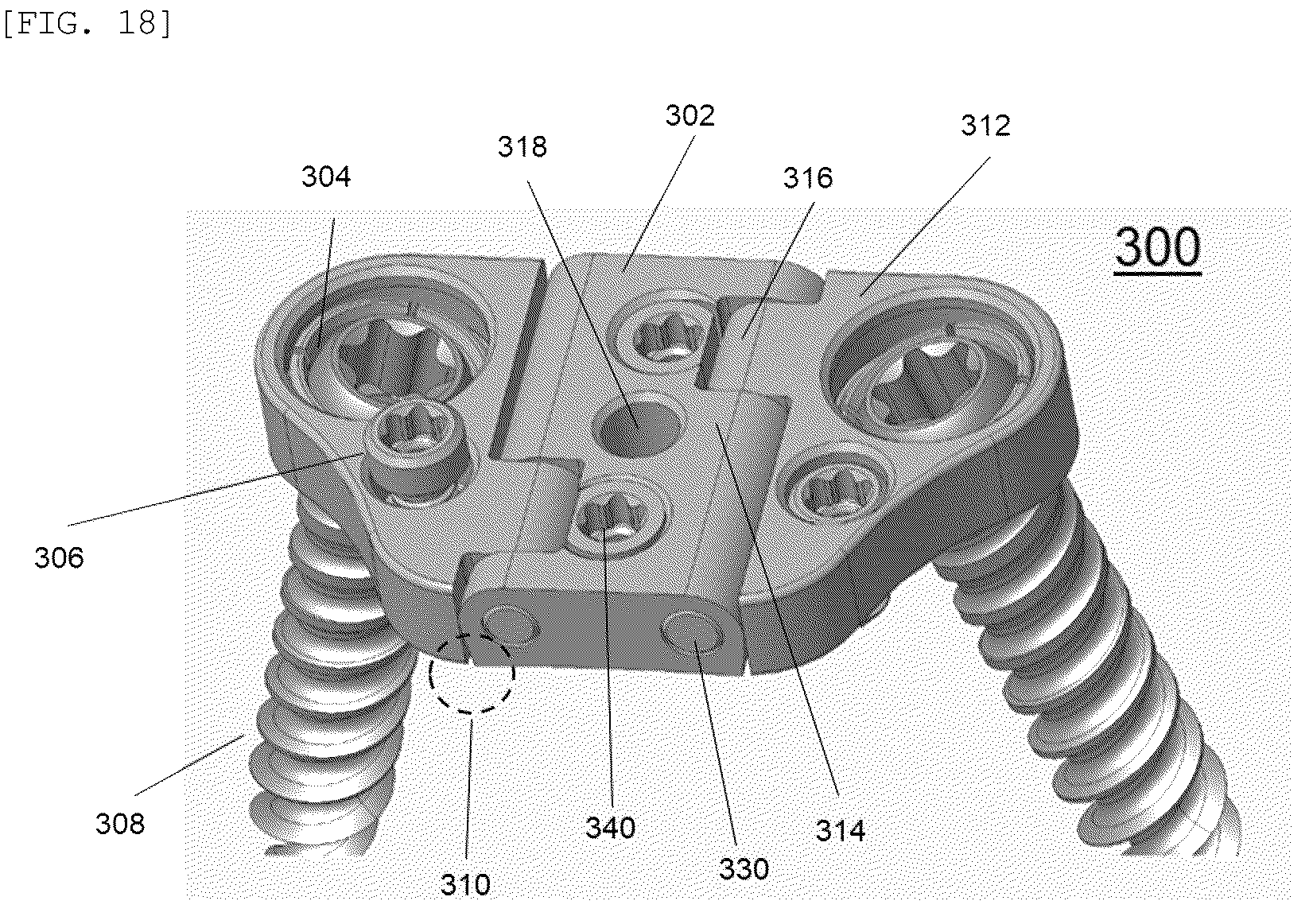 Patent US12137946 Figure 10 – Spinal plate