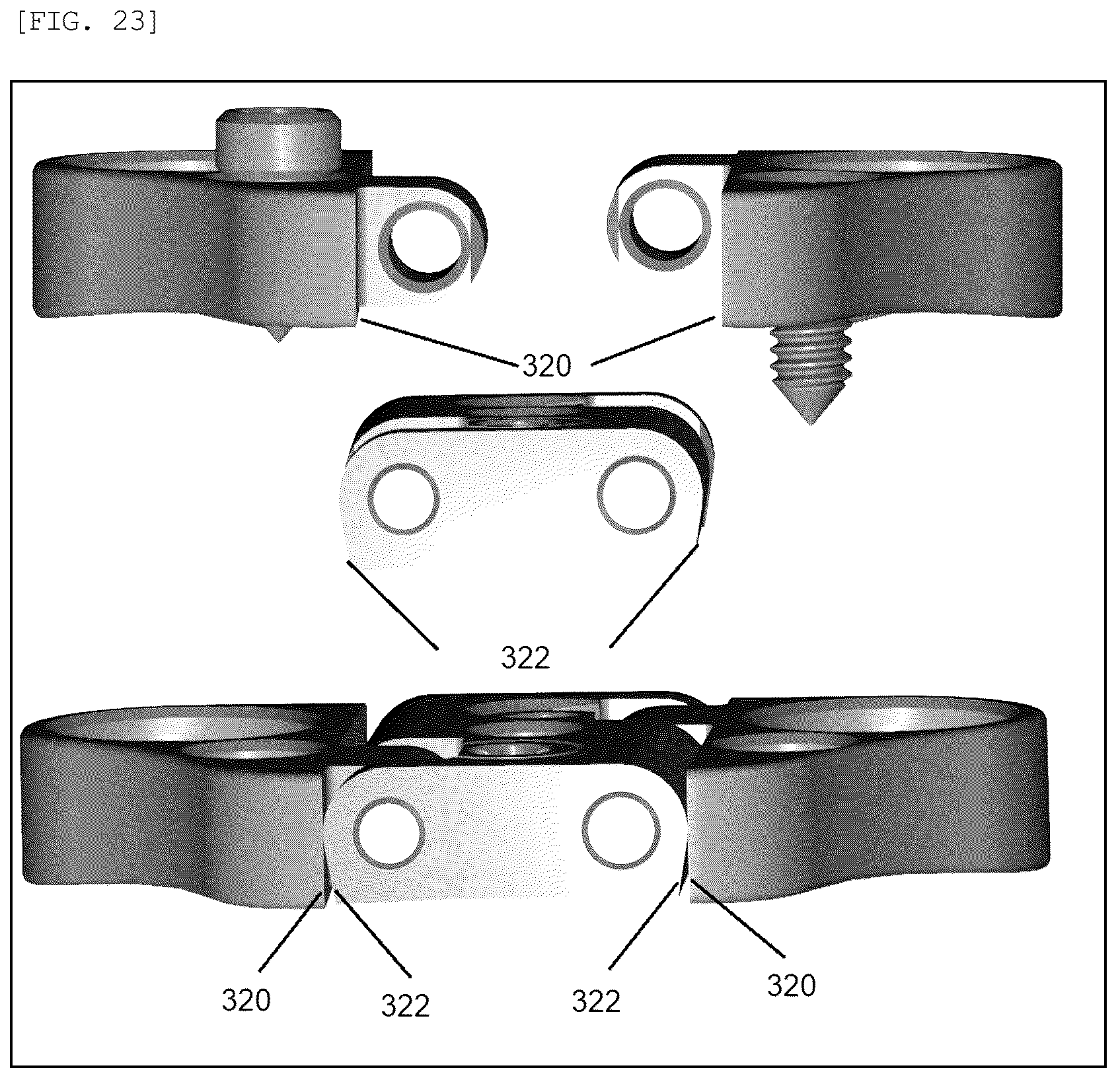 Patent US12137946 Figure 15 – Spinal plate