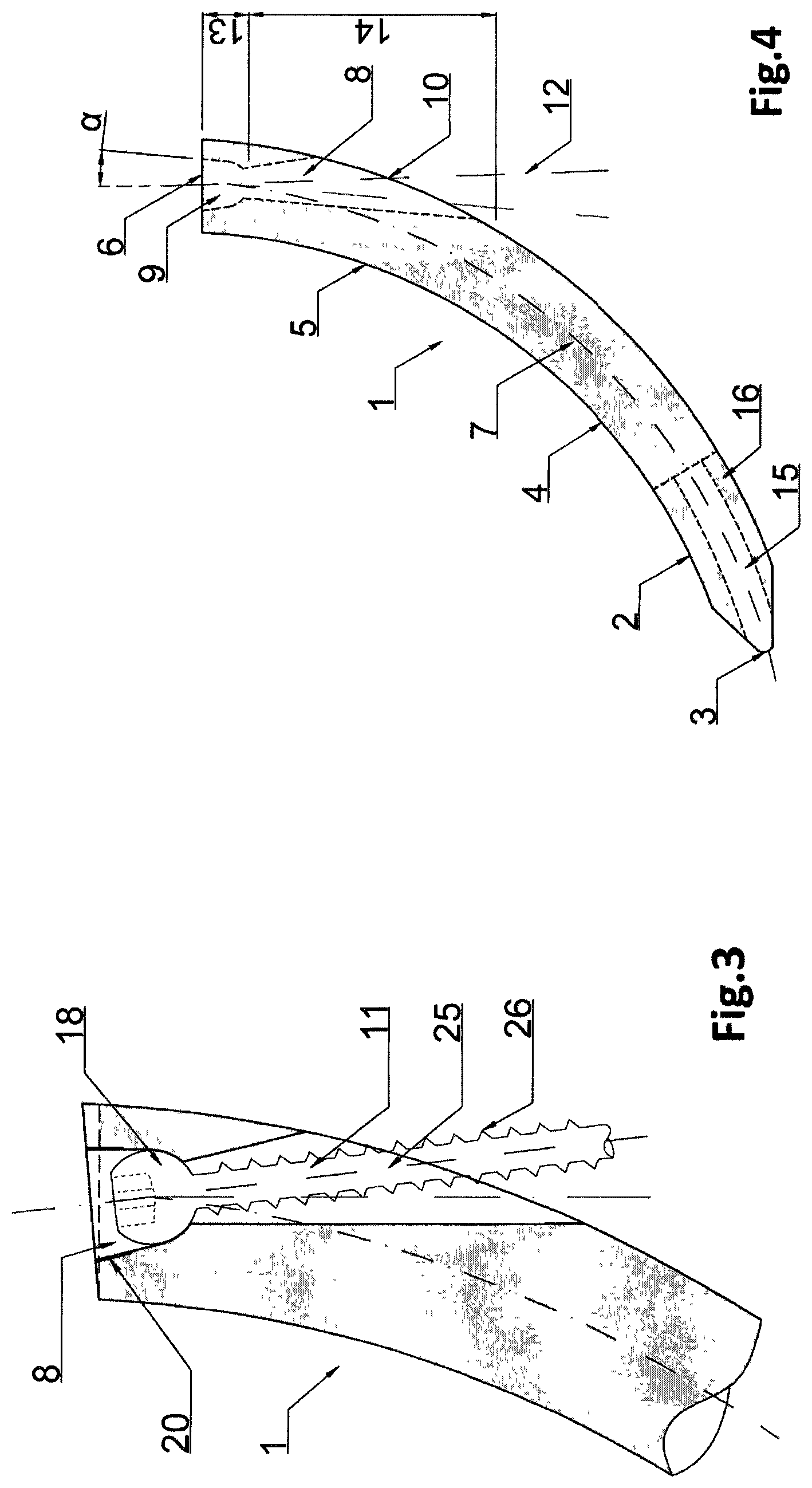 Patent US12137950 Figure 2 – Bone nail