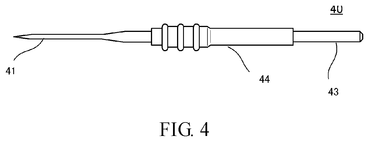 Patent US12137962 Figure 4 – Surgical electrode having surface treatment coating