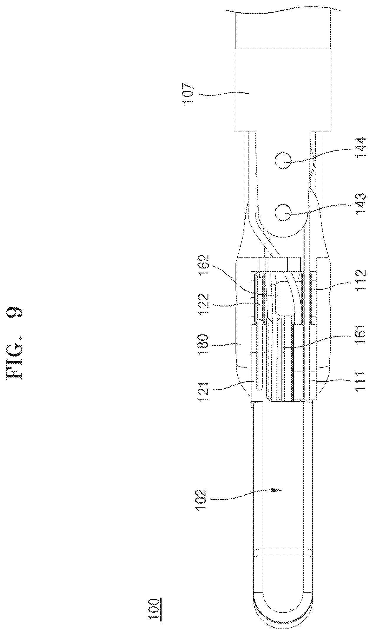 Patent US12137964 Figure 9 – End tool of surgical instrument and electric cauterization surgical instrument comprising same