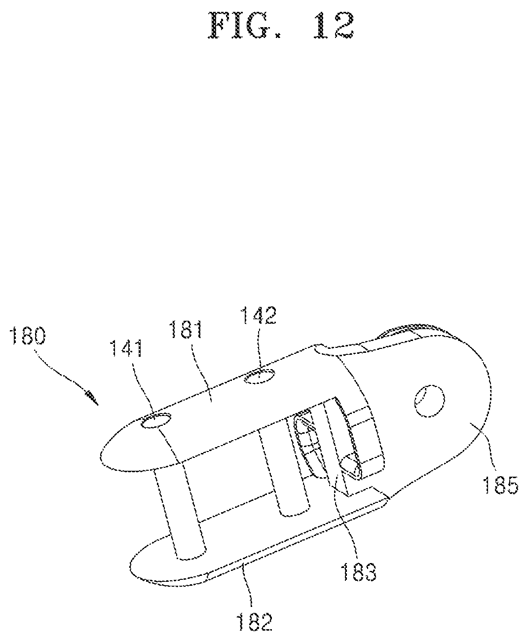 Patent US12137964 Figure 12 – End tool of surgical instrument and electric cauterization surgical instrument comprising same
