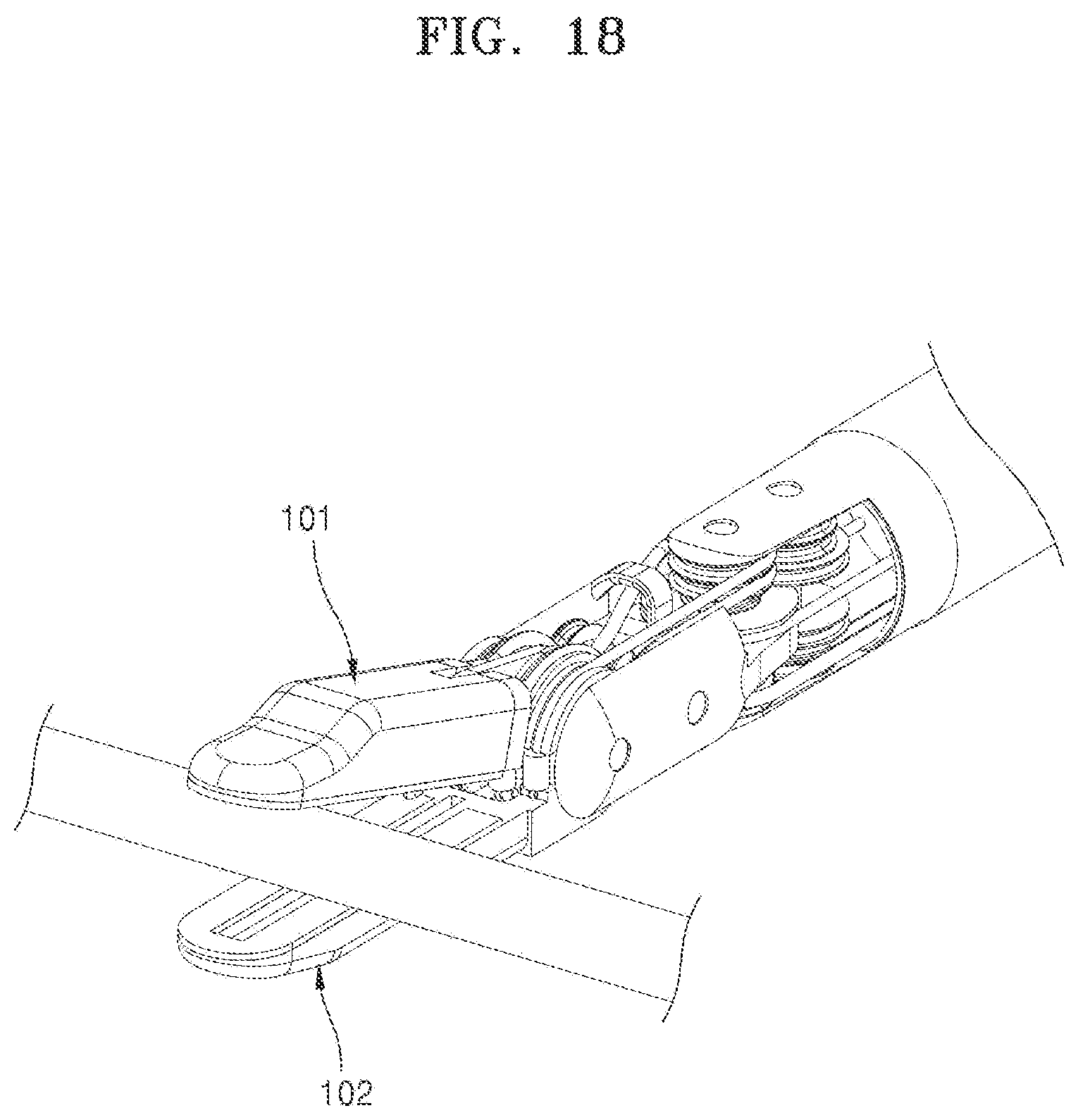 Patent US12137964 Figure 18 – End tool of surgical instrument and electric cauterization surgical instrument comprising same