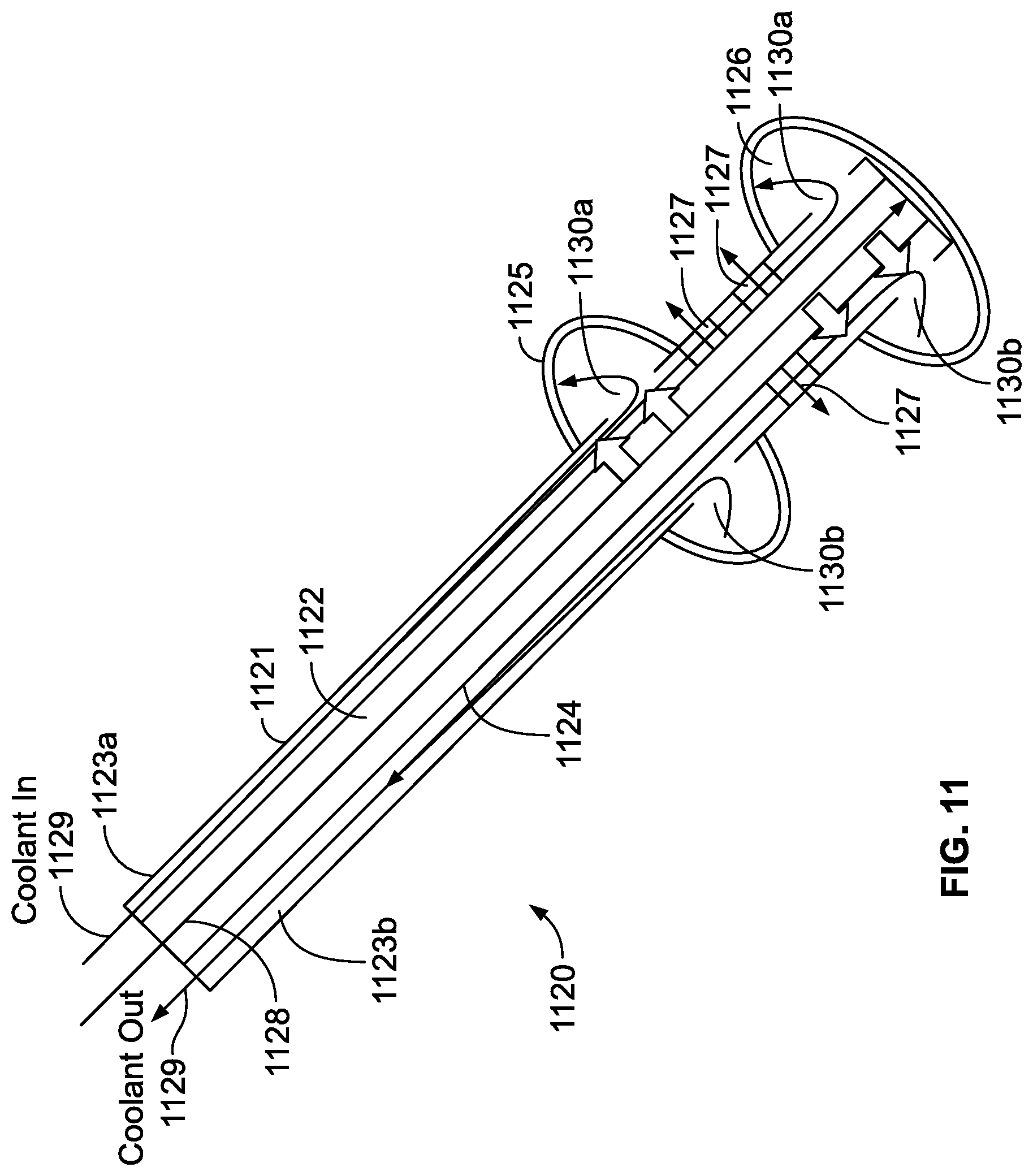 Patent US12137969 Figure 11 – Heated vapor ablation systems and methods for treating cardiac conditions