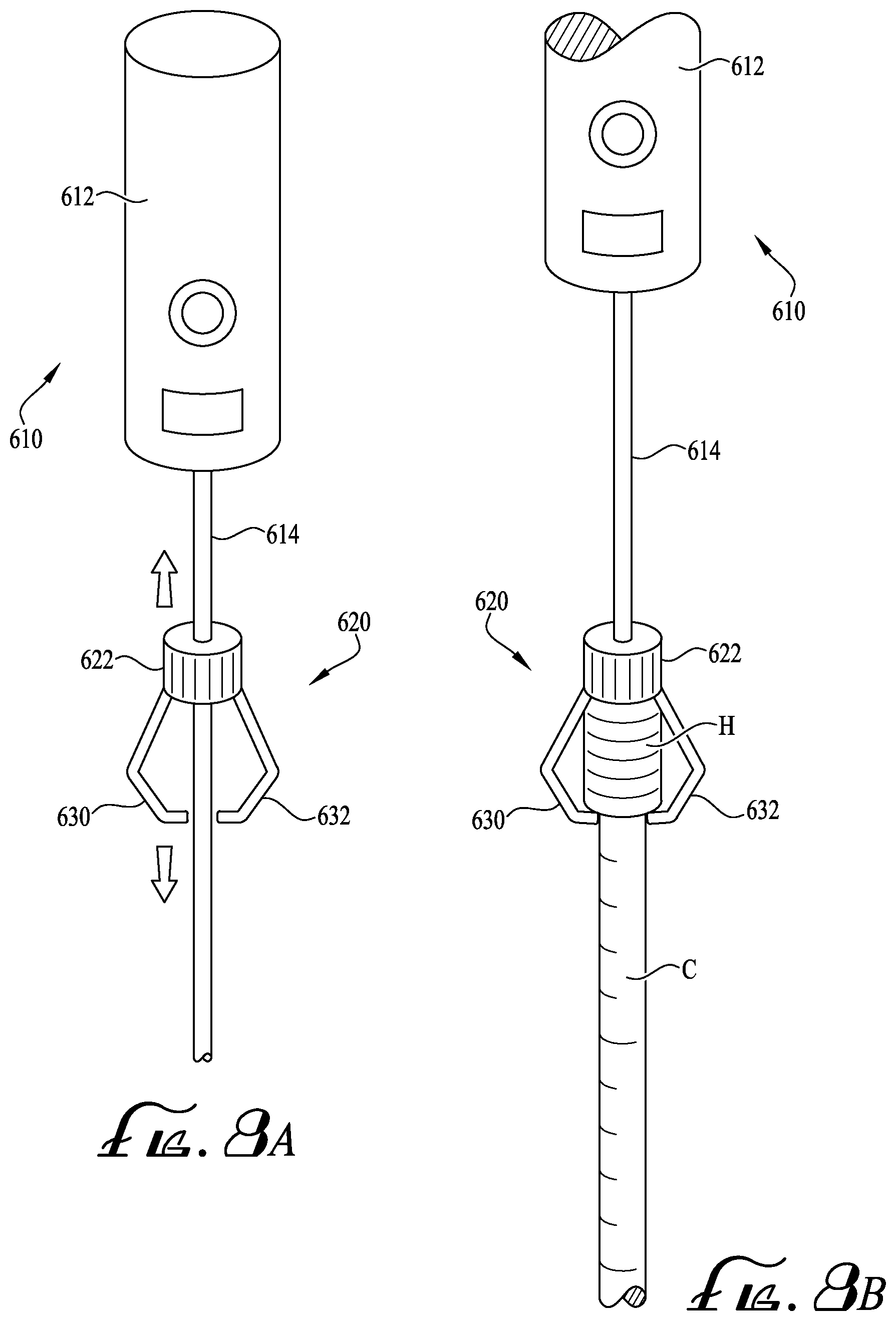 Patent US12137972 Figure 8 – Biopsy tract ablation system for tumor seeding prevention and cauterization