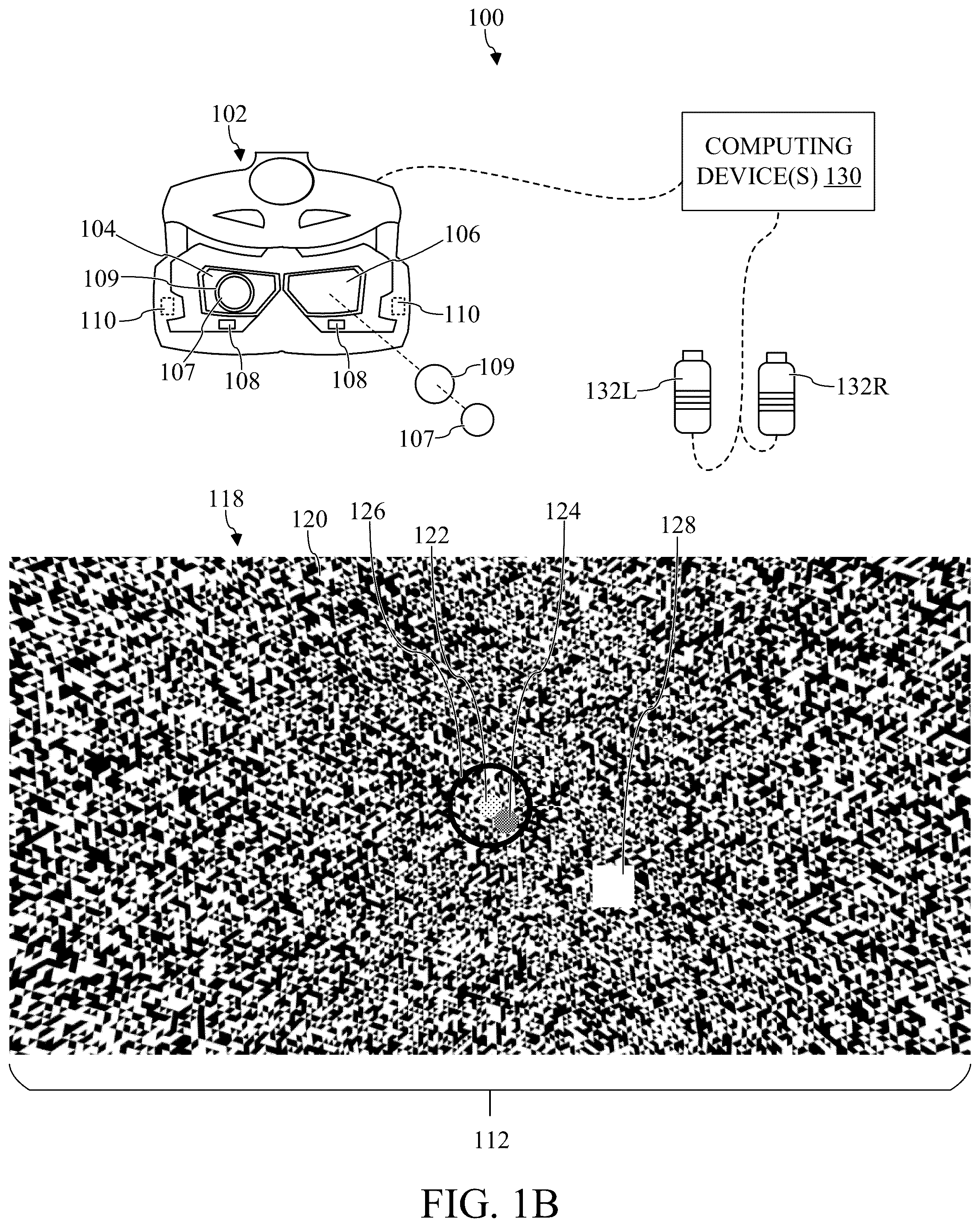Patent US12137975 Figure 2 – Systems, methods, and program products for performing on-off perimetry visual field tests