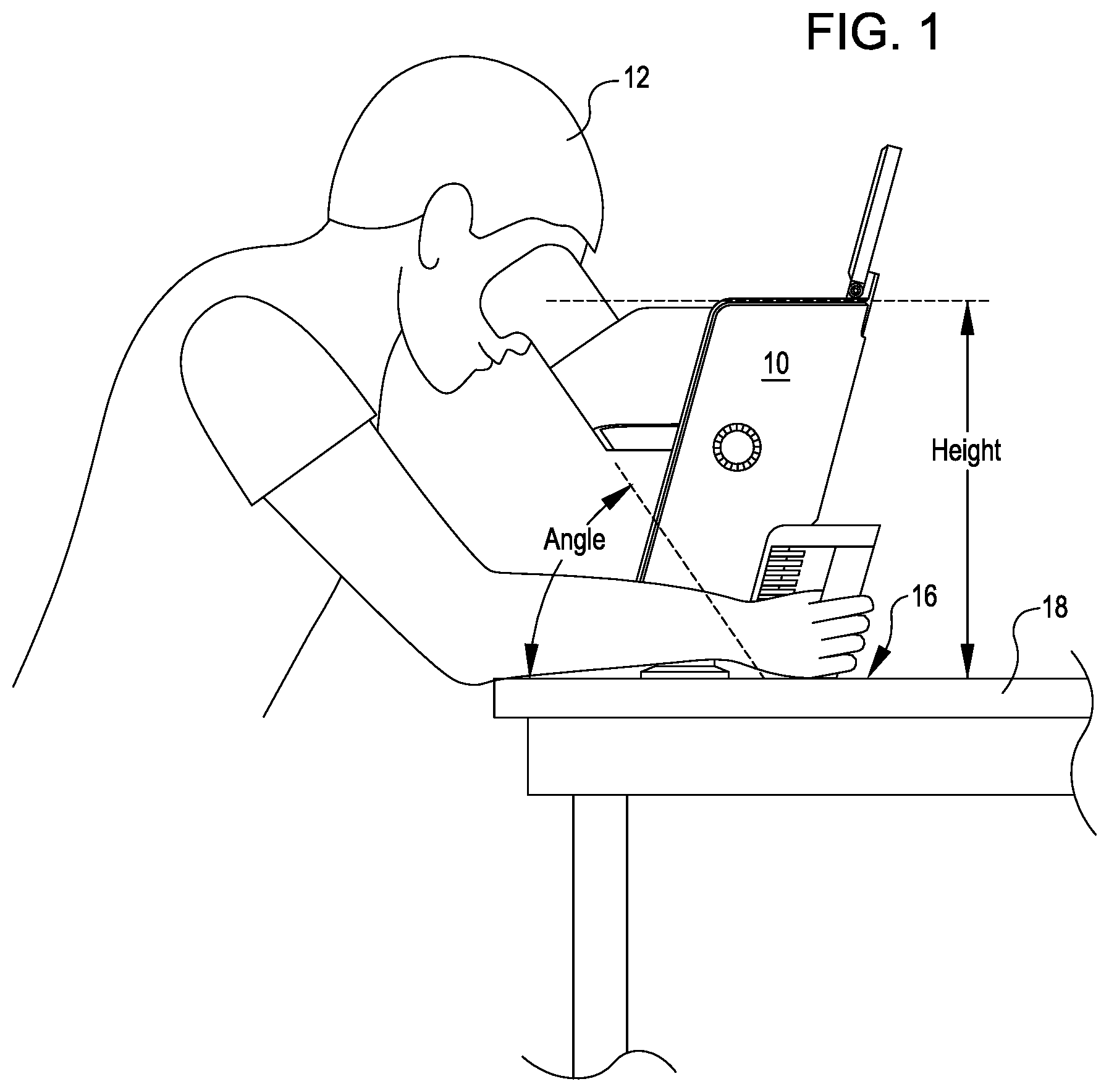 Patent US12137977 Figure 1 – Retinal imaging device and related methods