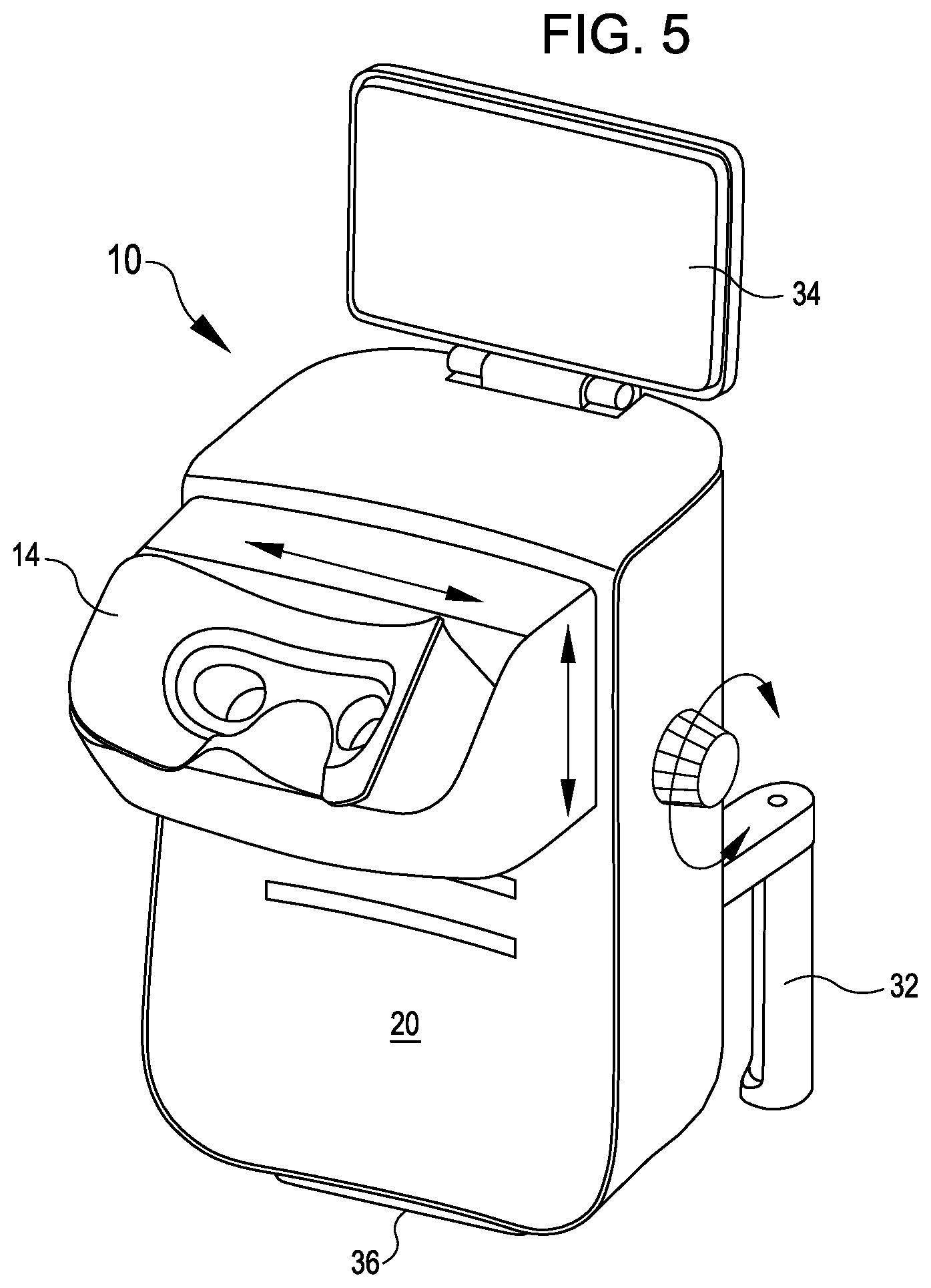 Patent US12137977 Figure 3 – Retinal imaging device and related methods