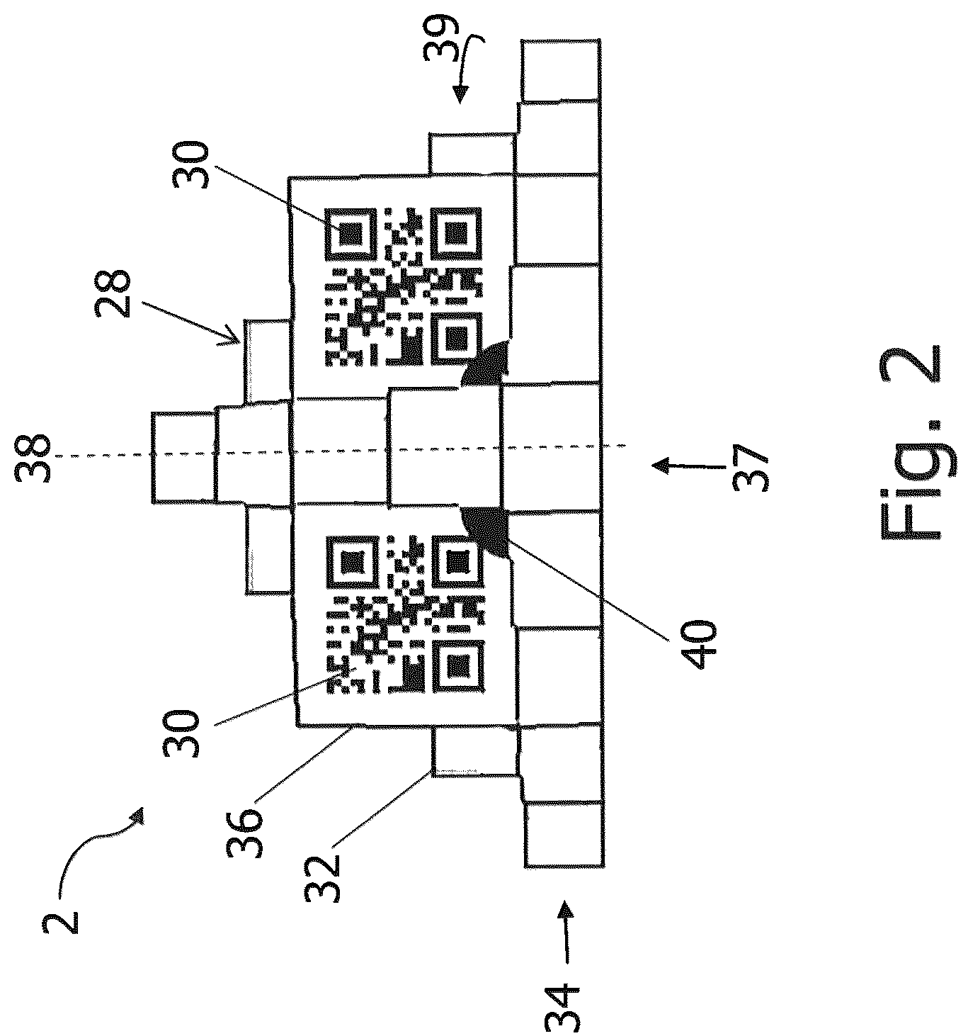 Patent US12137984 Figure 2 – Technique of determining a pose of a surgical registration device