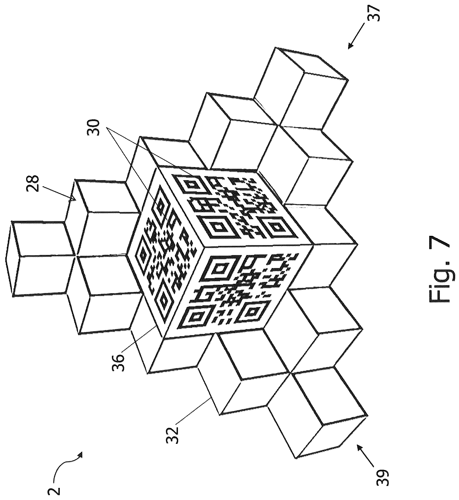 Patent US12137984 Figure 7 – Technique of determining a pose of a surgical registration device