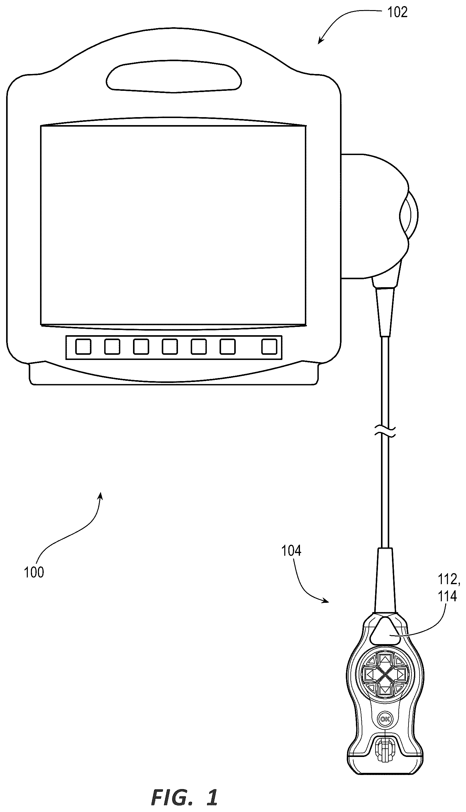 Patent US12137987 Figure 1 – Ultrasound systems and methods for sustained spatial attention