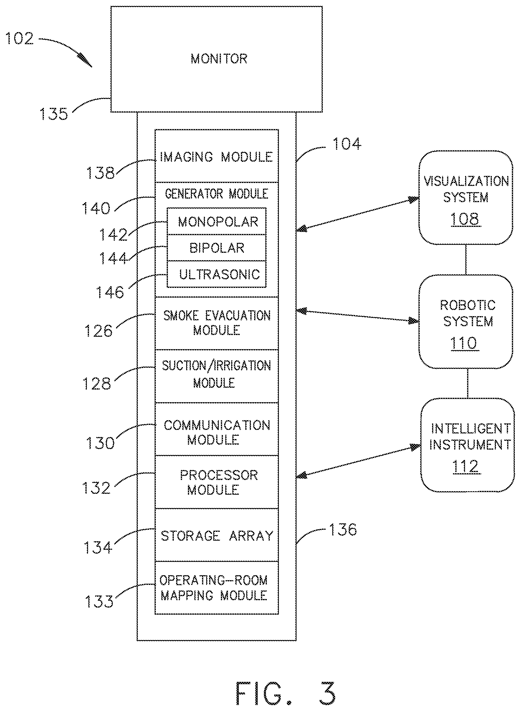 Patent US12137991 Figure 3 – Display arrangements for robot-assisted surgical platforms