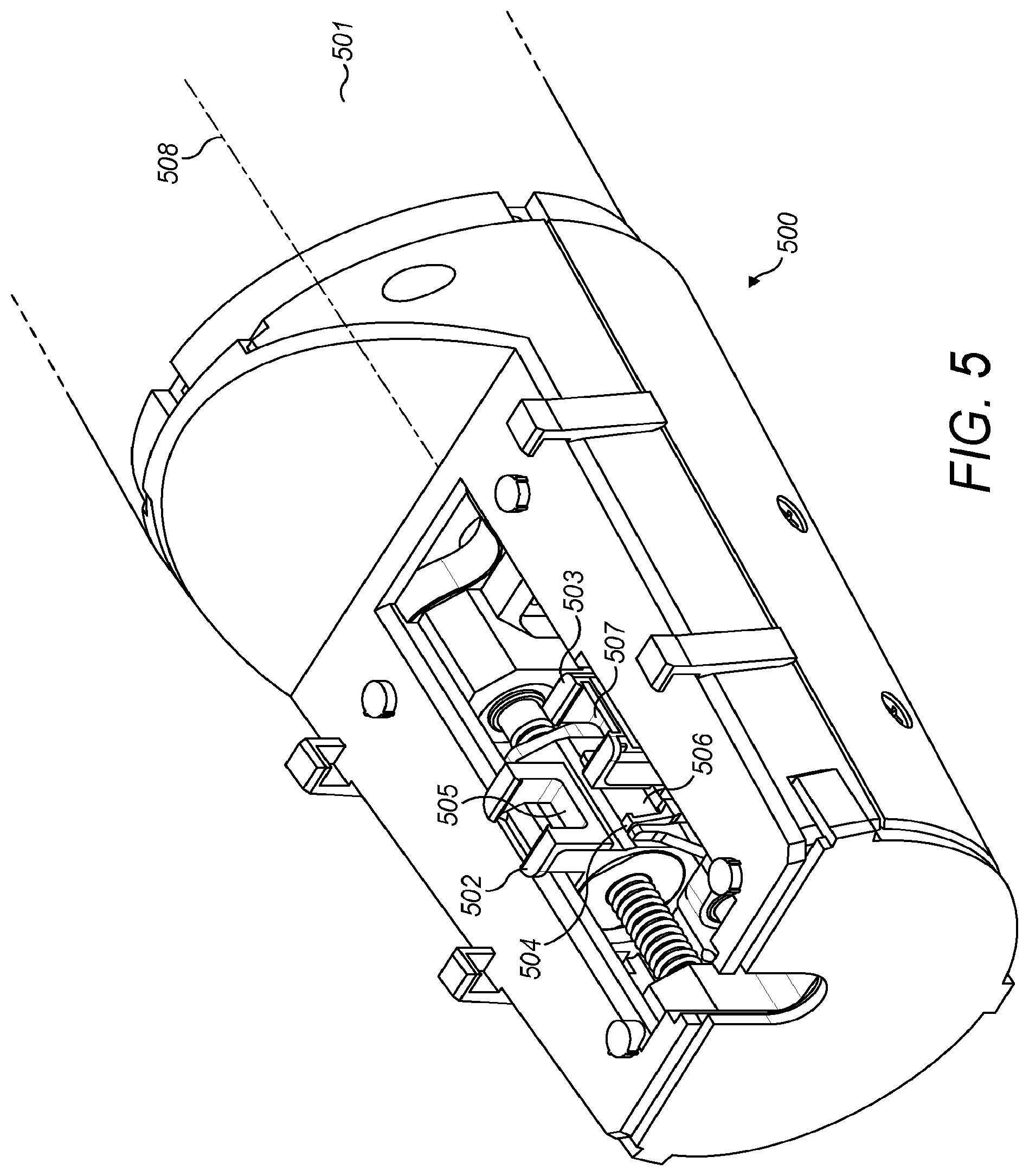 Patent US12137994 Figure 4 – Interfacing a surgical robotic arm and instrument