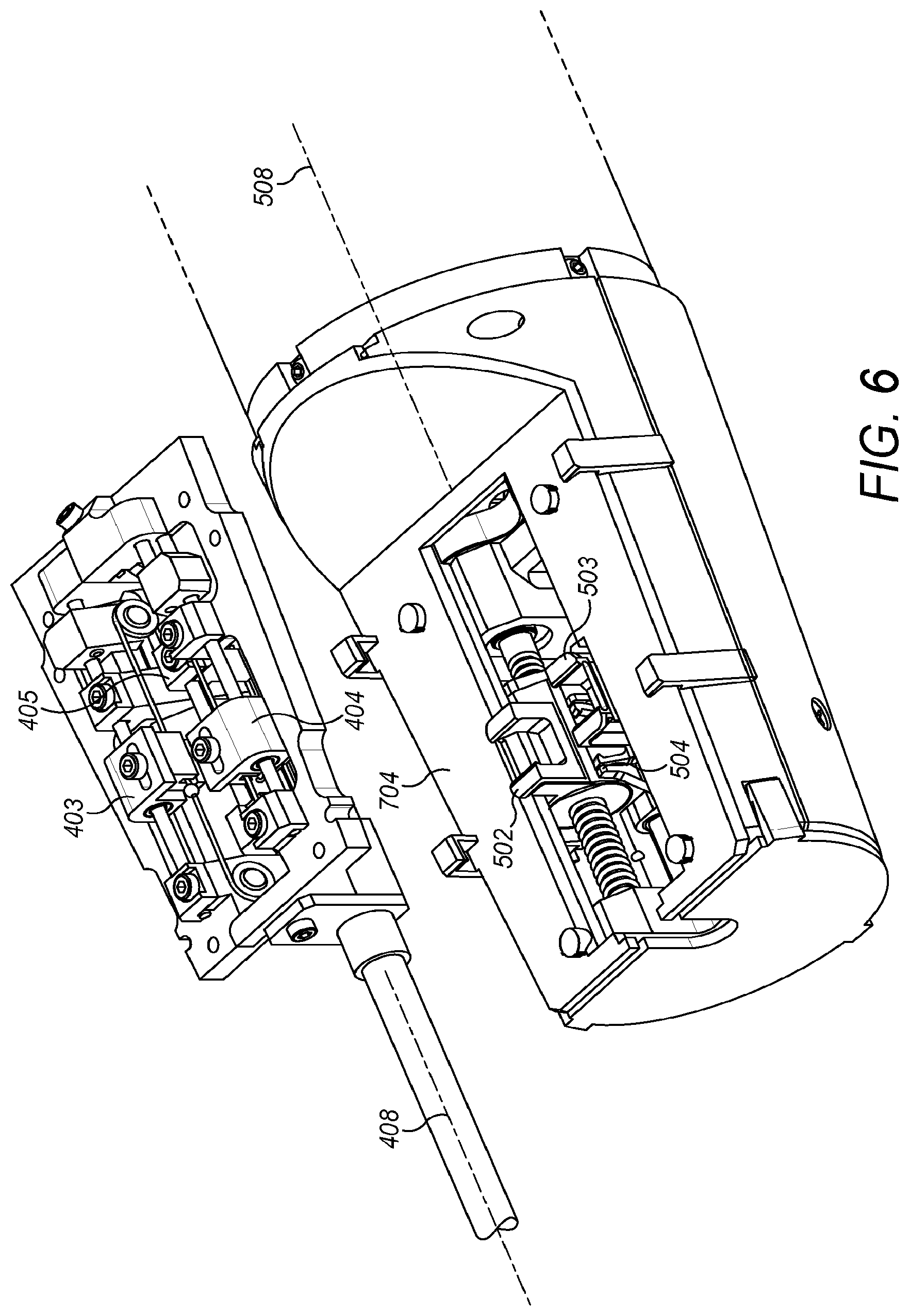 Patent US12137994 Figure 5 – Interfacing a surgical robotic arm and instrument