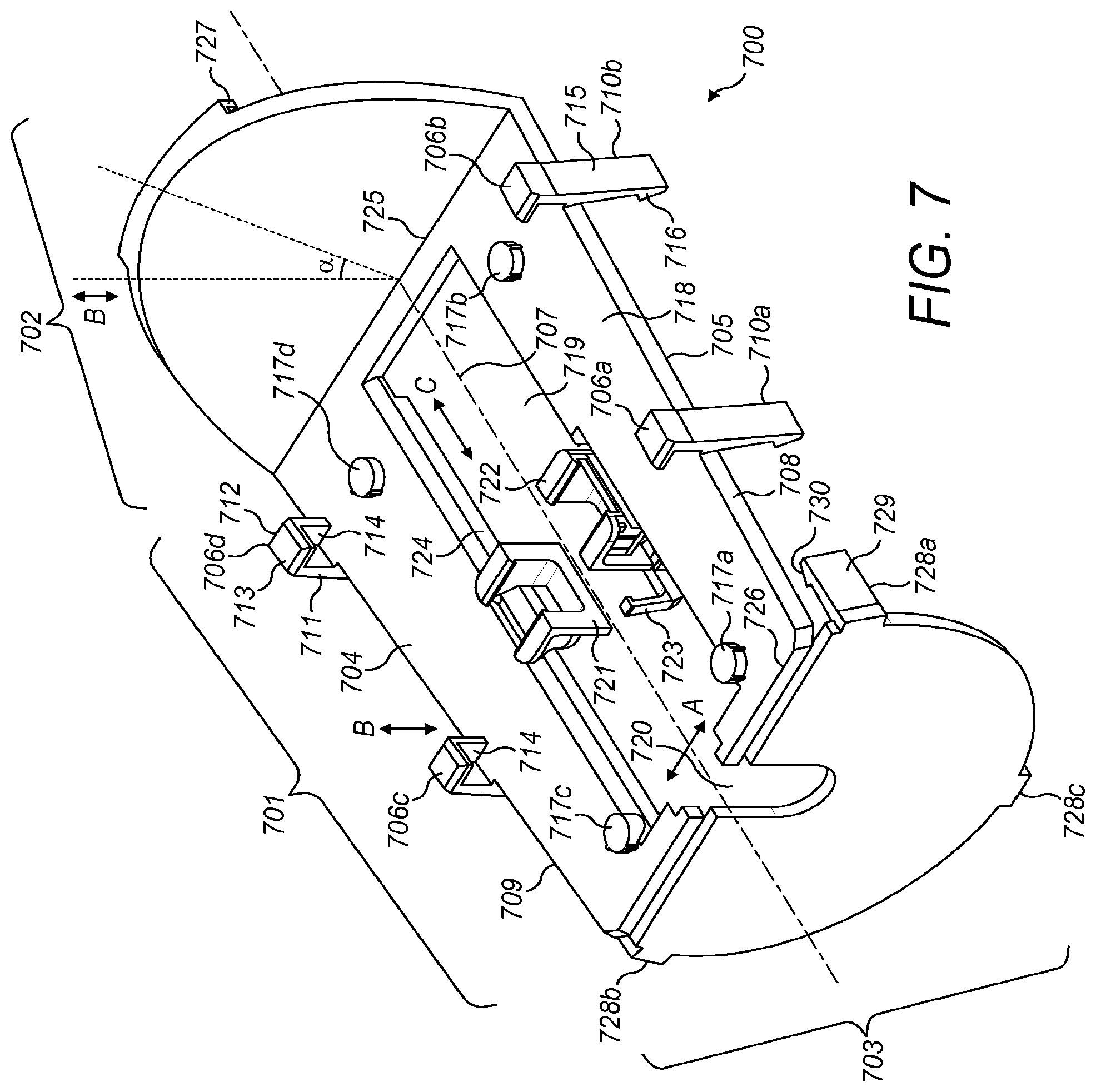 Patent US12137994 Figure 6 – Interfacing a surgical robotic arm and instrument